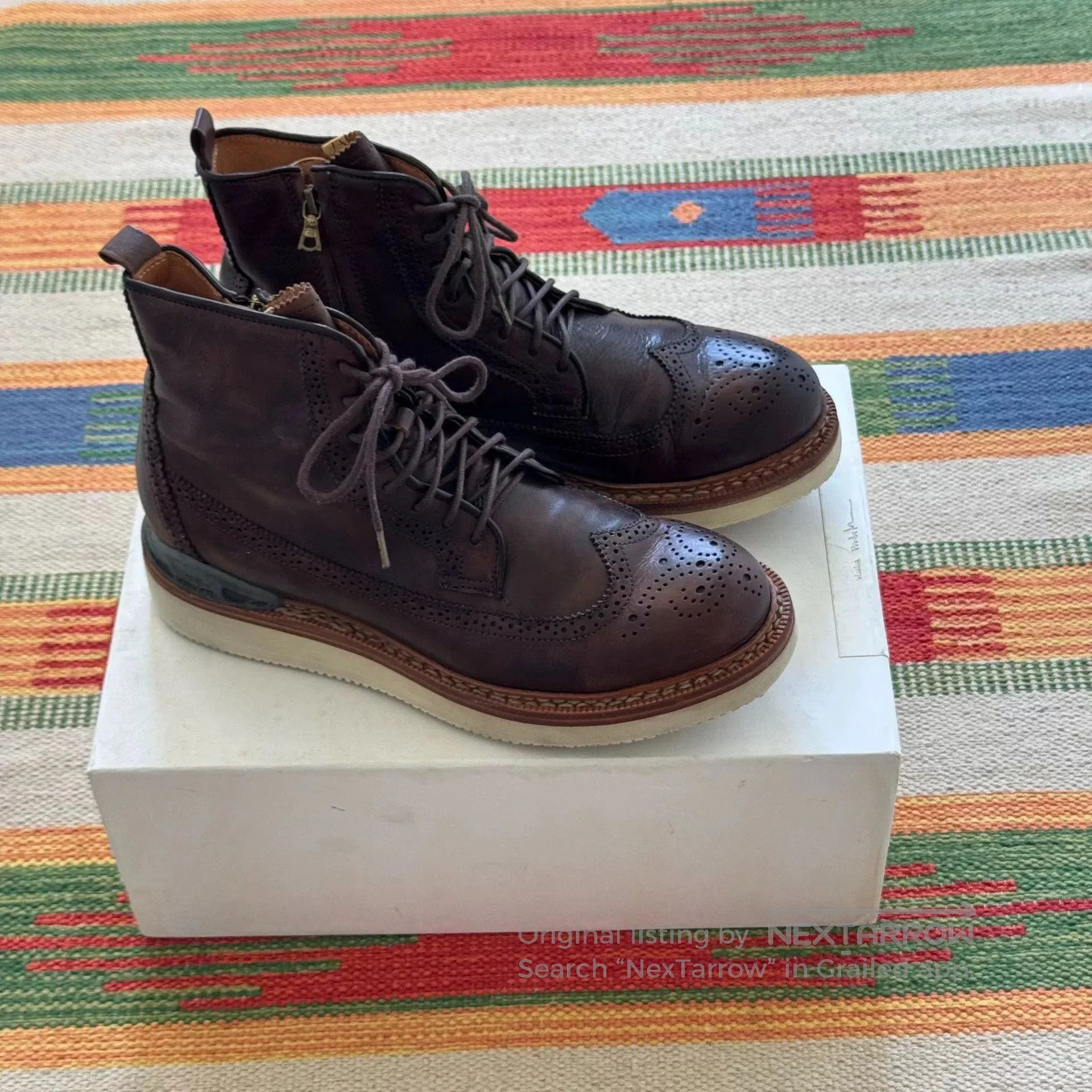 Visvim visvim patrician hi folk boots size M9.5. Size US 9.5 / EU 42-43 - 5 Thumbnail