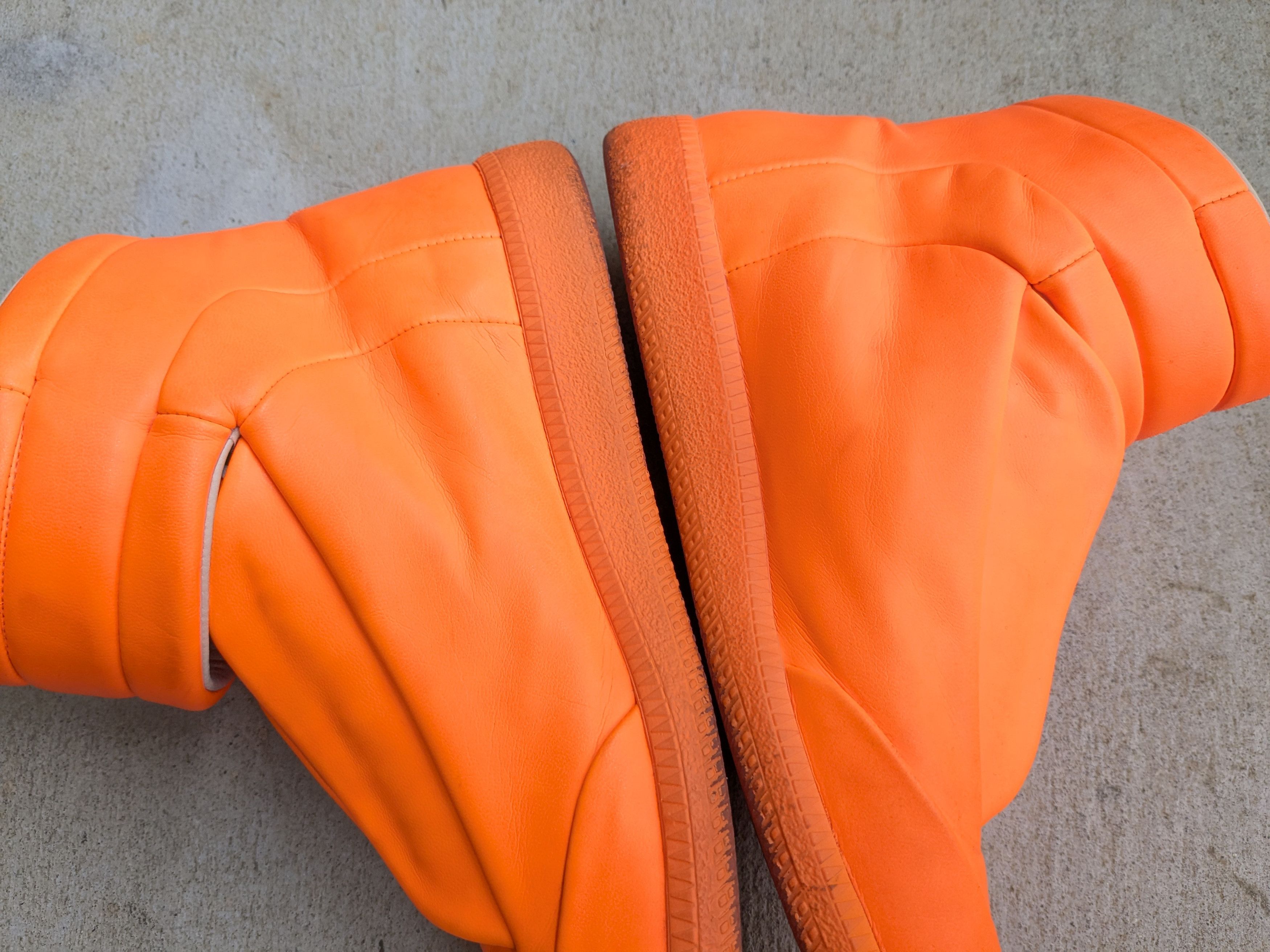 Maison Margiela Maison Margiela Future Orange Size 8 41 High Tops Leather Size US 8 / EU 41 - 14 Thumbnail