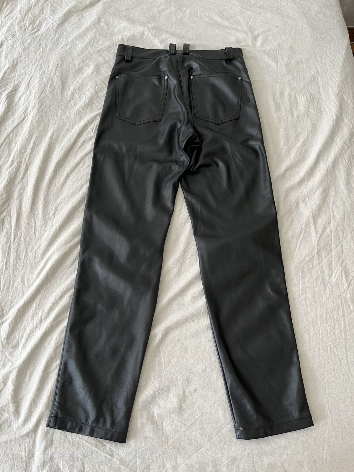 GmbH GmbH Leather Zip Pants SS20 in Size 30 Size US 30 / EU 46 - 3 Thumbnail