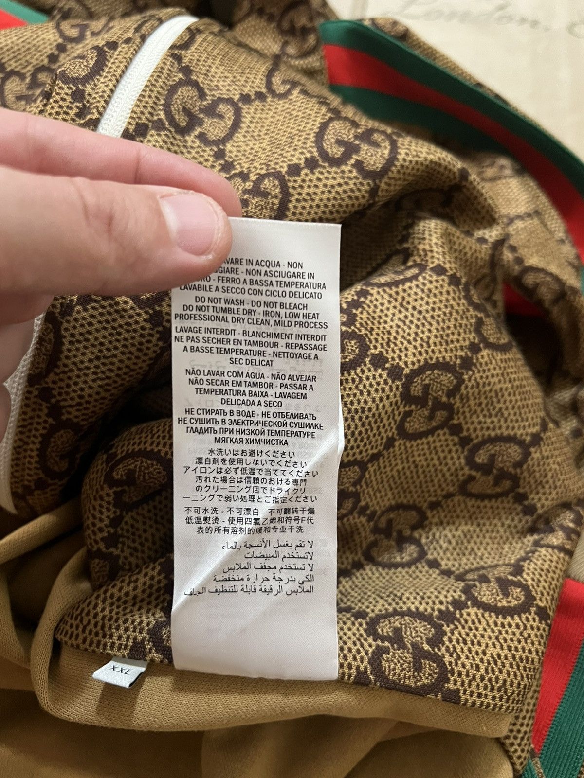 Gucci Gucci GG Supreme Jacket GG Supreme Windbreaker Size XXL Size US XXL / EU 58 / 5 - 7 Thumbnail