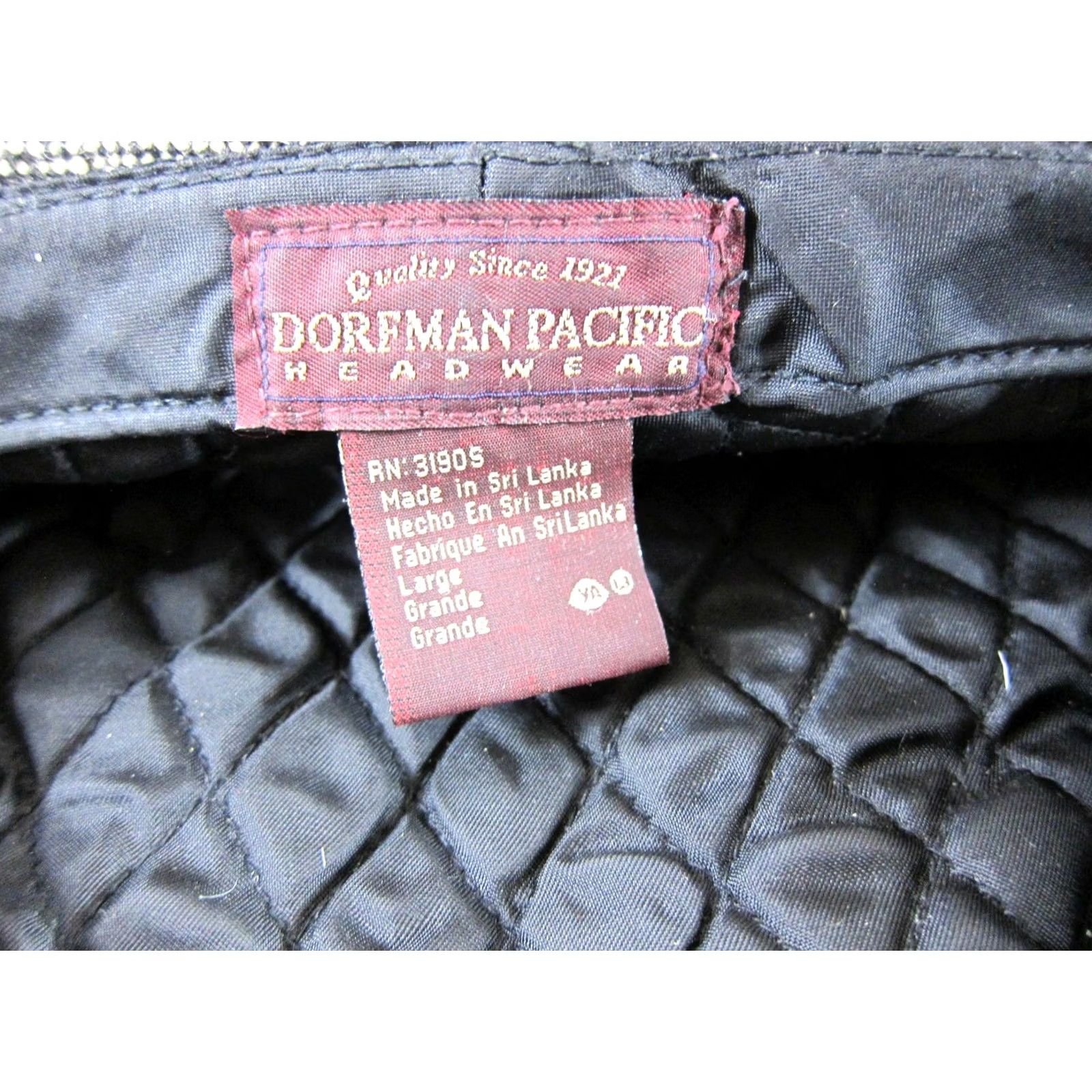 Vintage VINTAGE Dorfman Pacific Hat Newsboy Cabbie Gatsby Brown Wool Pink Speckled Large Mens Size ONE SIZE - 7 Thumbnail