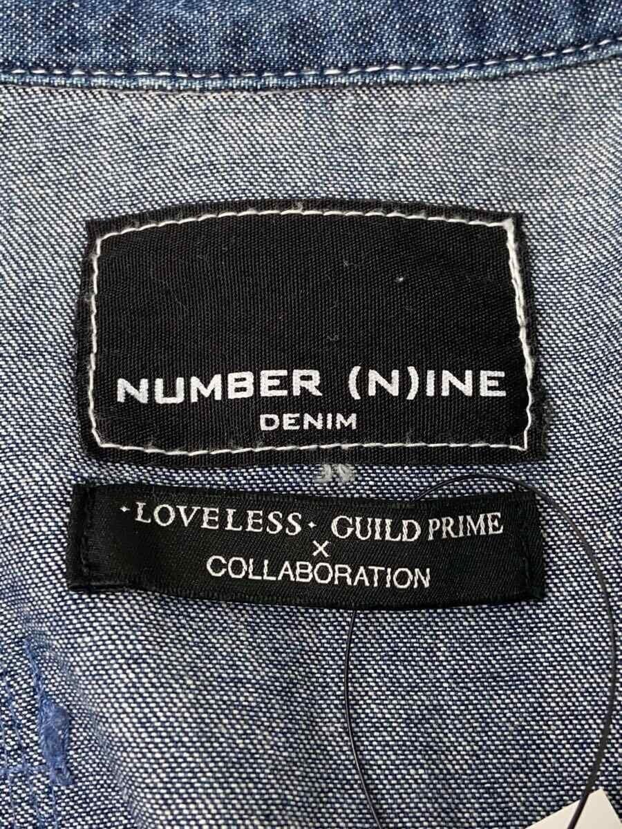 Number (N)ine Aged Distressed Denim Button Shirt Size US M / EU 48-50 / 2 - 4 Thumbnail