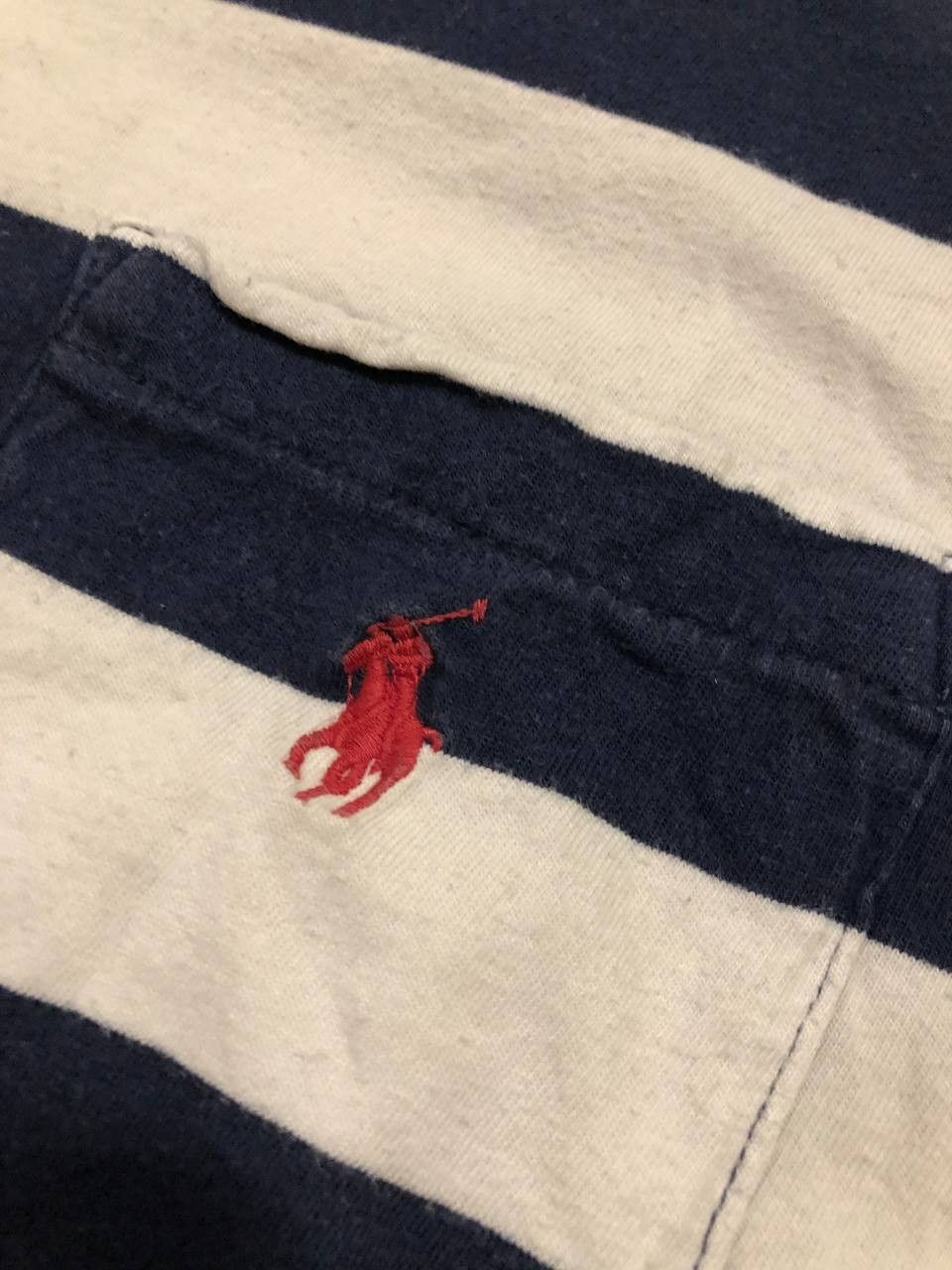 Polo Ralph Lauren Vintage POLO RALPH LAUREN Logo T Shirt STRIPED Size US L / EU 52-54 / 3 - 6 Thumbnail