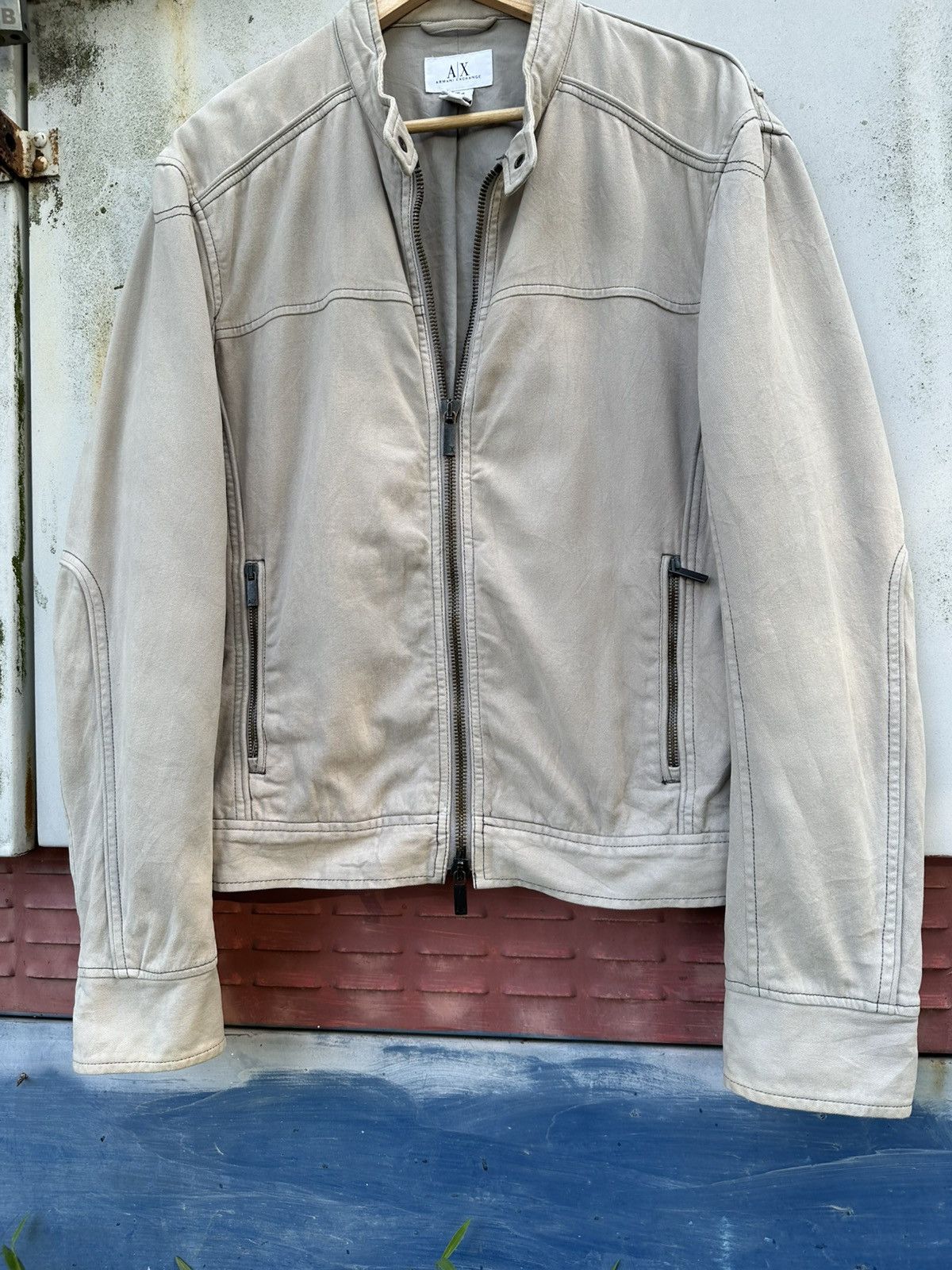 Armani Exchange 👹Vintage Armani Exchange Detroit Jacket Size US L / EU 52-54 / 3 - 6 Thumbnail
