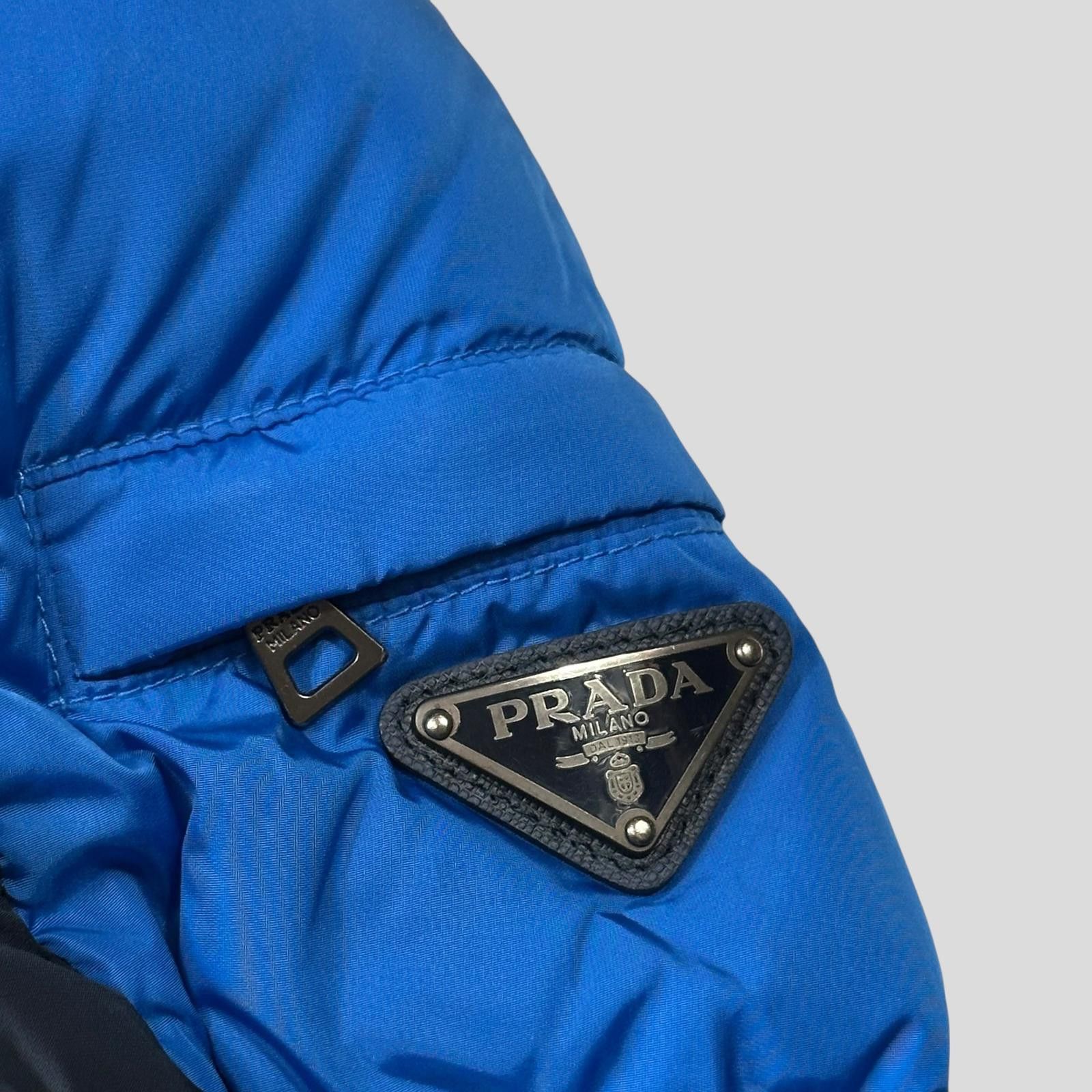 Prada Prada 2012 Plaque Logo Bi-colour Nylon Puffer Jacket - L/XL Size US XL / EU 56 / 4 - 4 Thumbnail