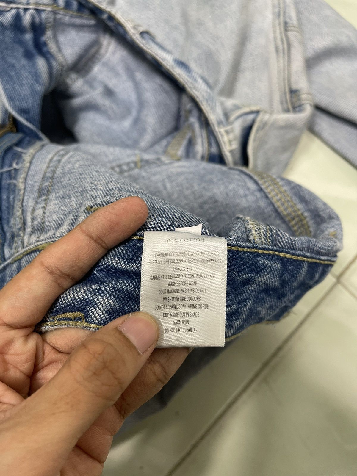 Japanese Brand Crazy Dazie Baggy Jeans Size US 26 / EU 42 - 17 Thumbnail