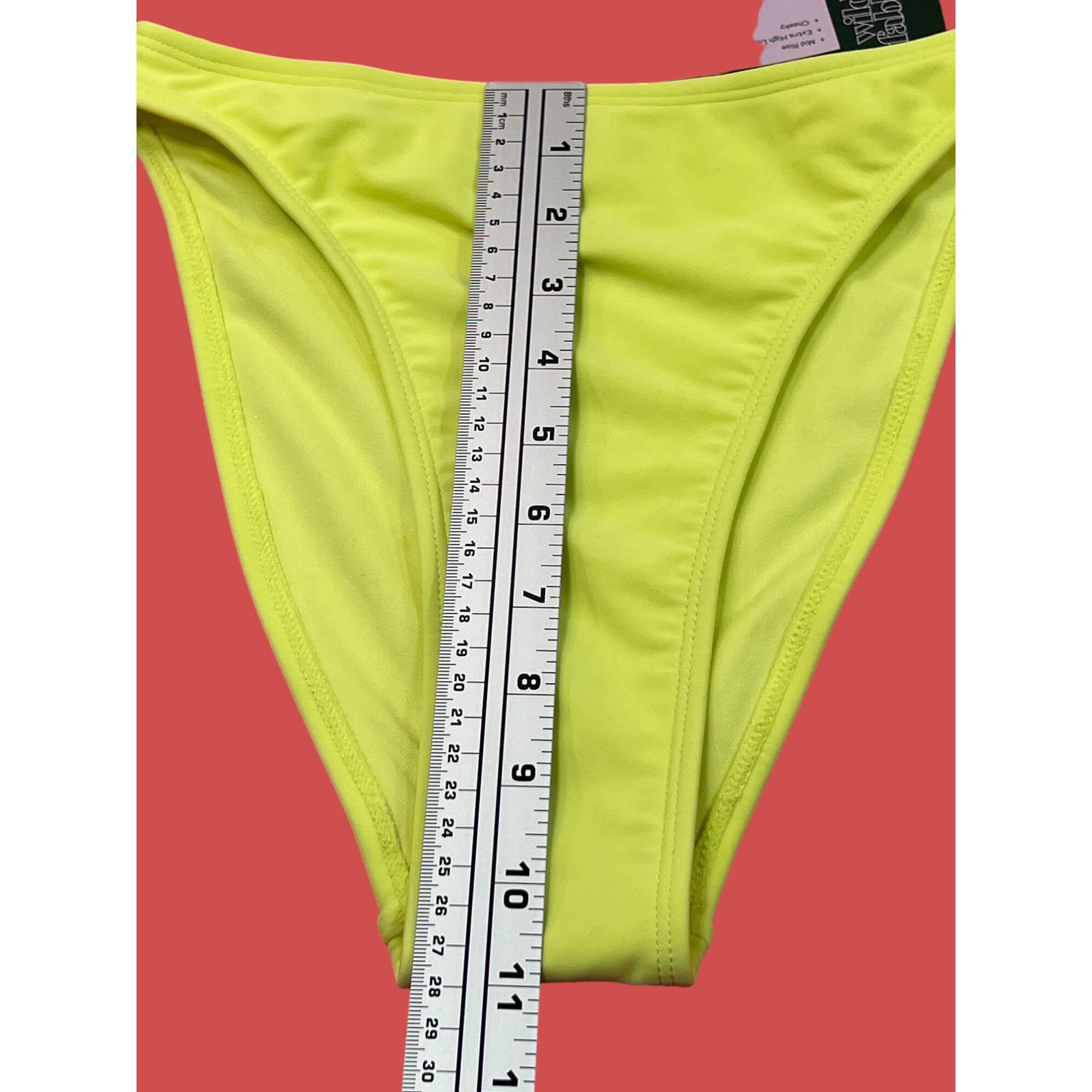 Other Wild Fable -Women's Mid-Waist Extra High Leg Cheeky Bikini B Size ONE SIZE - 6 Thumbnail