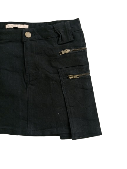 Japanese Brand EGOIST Mini SKIRT Black Colour Seditioneries Style Size 26" / US 2 / IT 38 - 4 Thumbnail