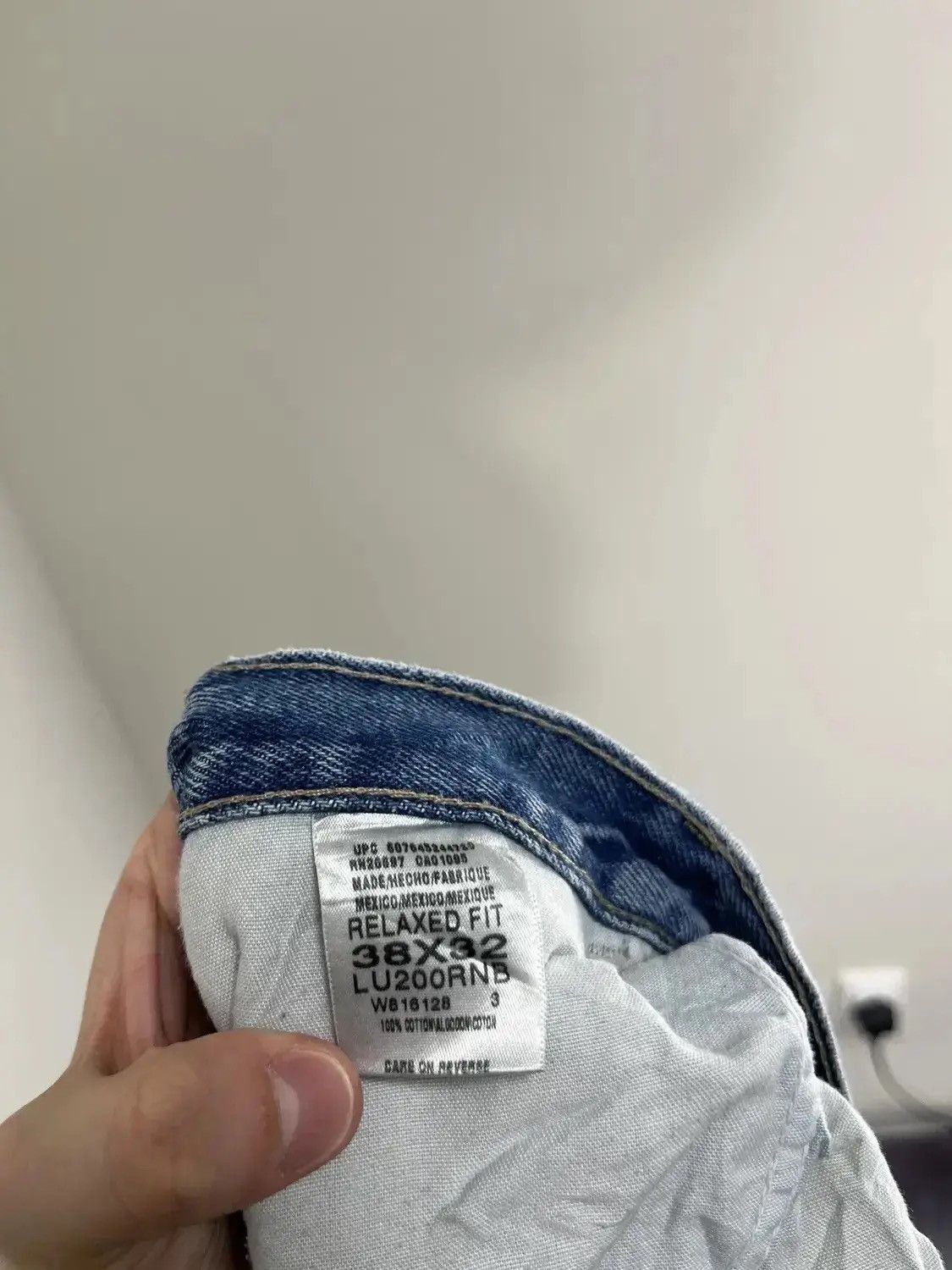 Dickies × Vintage Vintage Dickies Faded Blue American Denim Baggy Jeans Size US 38 / EU 54 - 8 Thumbnail