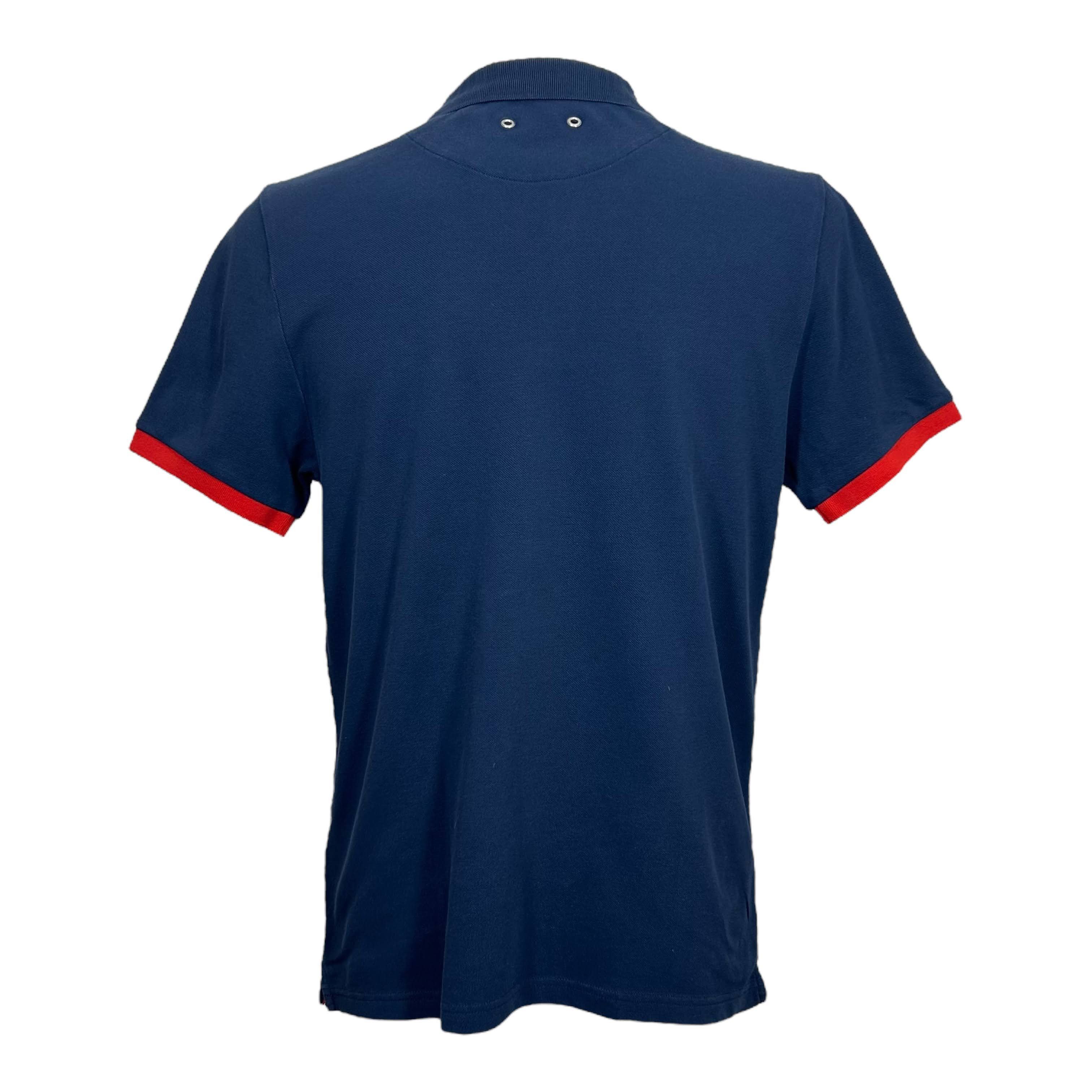Vilebrequin Vilebrequin Classic Navy Blue Mesh Polo Shirt Cotton M Size US M / EU 48-50 / 2 - 2 Thumbnail