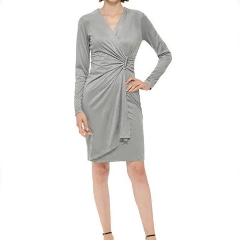 Calvin Klein Calvin Klein Velvet Cocktail Dress Women 14 NWT Size XL / US 12-14 / IT 48-50 - 1 Thumbnail