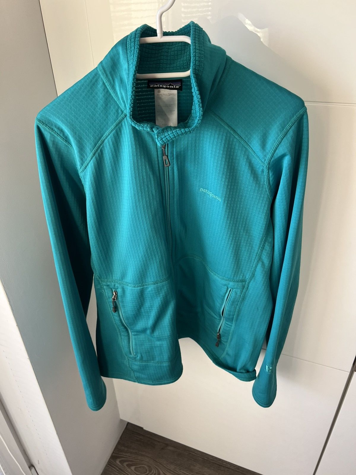 Patagonia Patagonia Polartec Gorpcore Knit Logo USA Fleece Zip Sweater Size L / US 10 / IT 46 - 6 Thumbnail