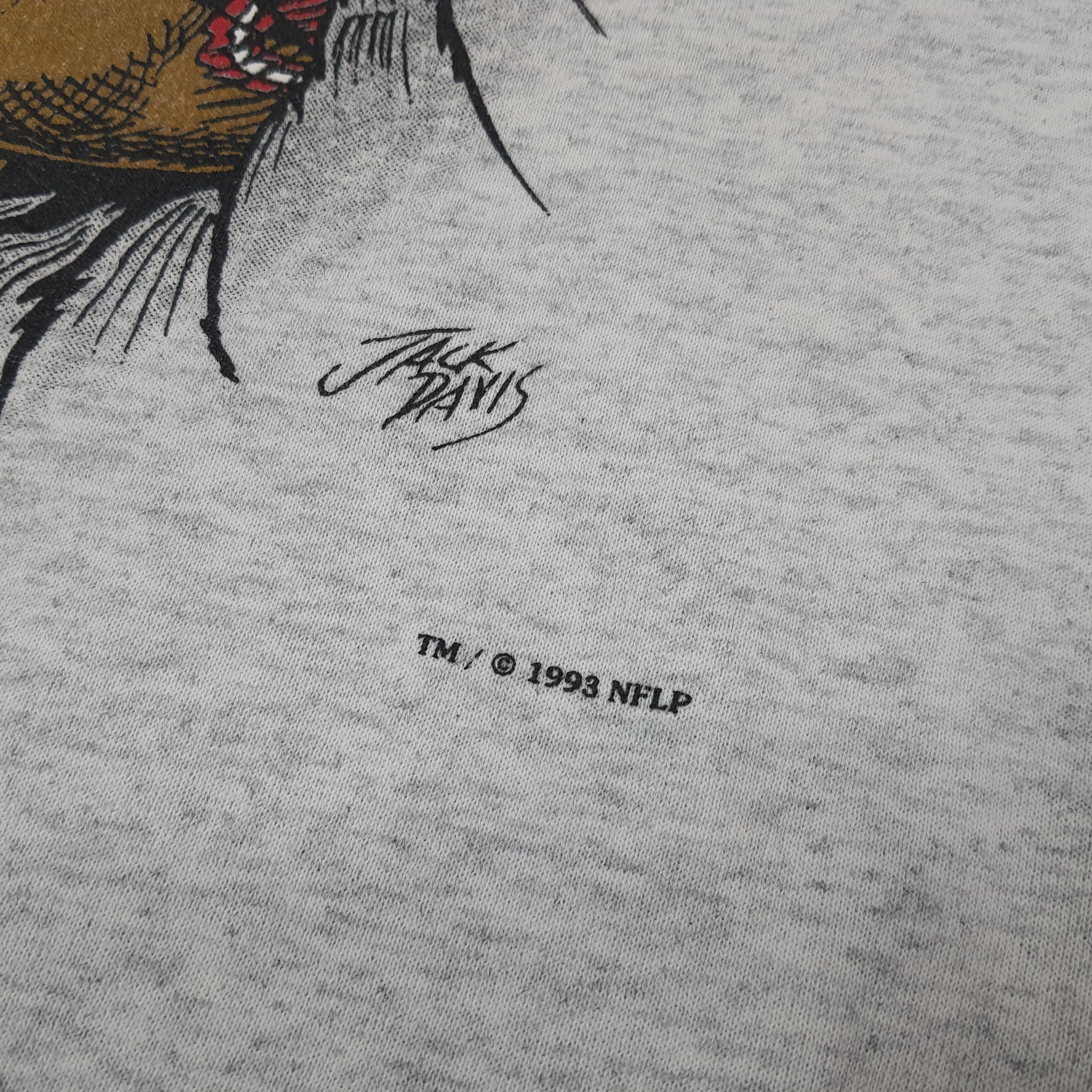 Nutmeg Vintage Nutmeg San Francisco 49ers Jack Davis 90s C261N7 Size US M / EU 48-50 / 2 - 6 Thumbnail