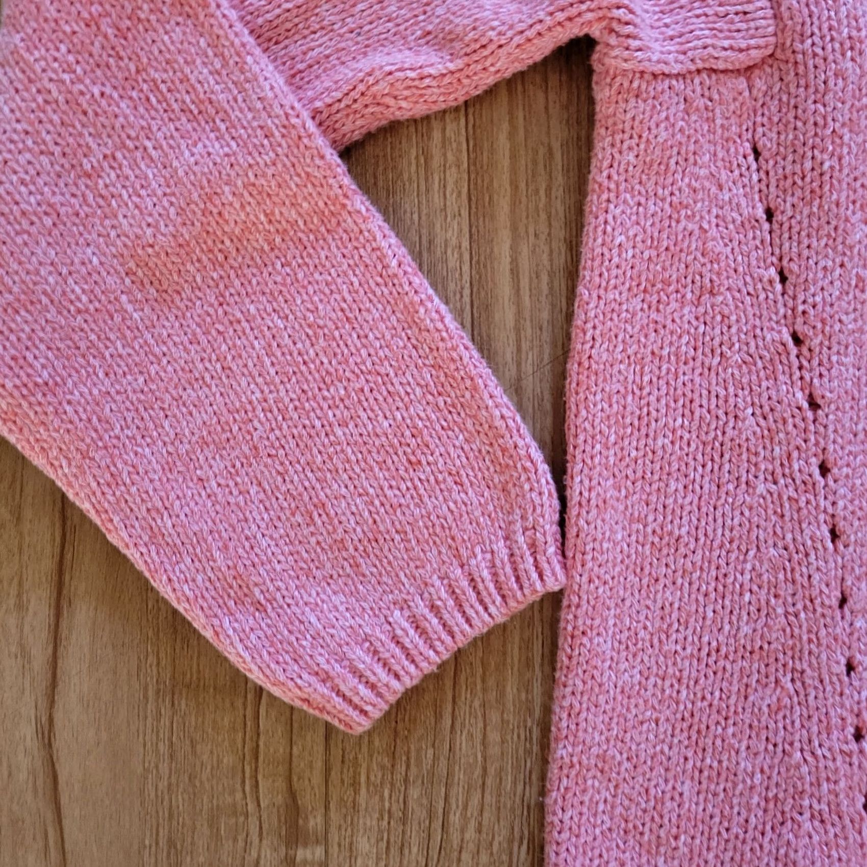 J. Jill J. Jill Sweater Shirt Top Womens Medium Pink Knit Classic Long Sleeve Round Neck Tight Knit Pullover Size M / US 6-8 / IT 42-44 - 5 Thumbnail