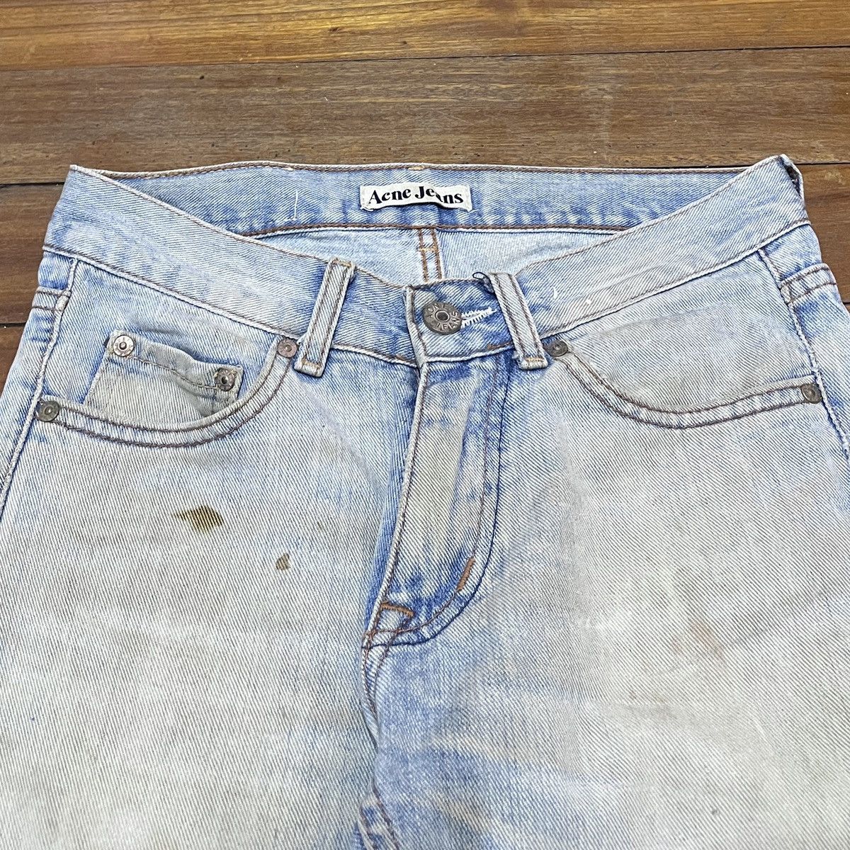 Acne Studios Very Rare Vintage Brand Acne Studios Distressed Jeans 2000s Size US 28 / EU 44 - 3 Thumbnail