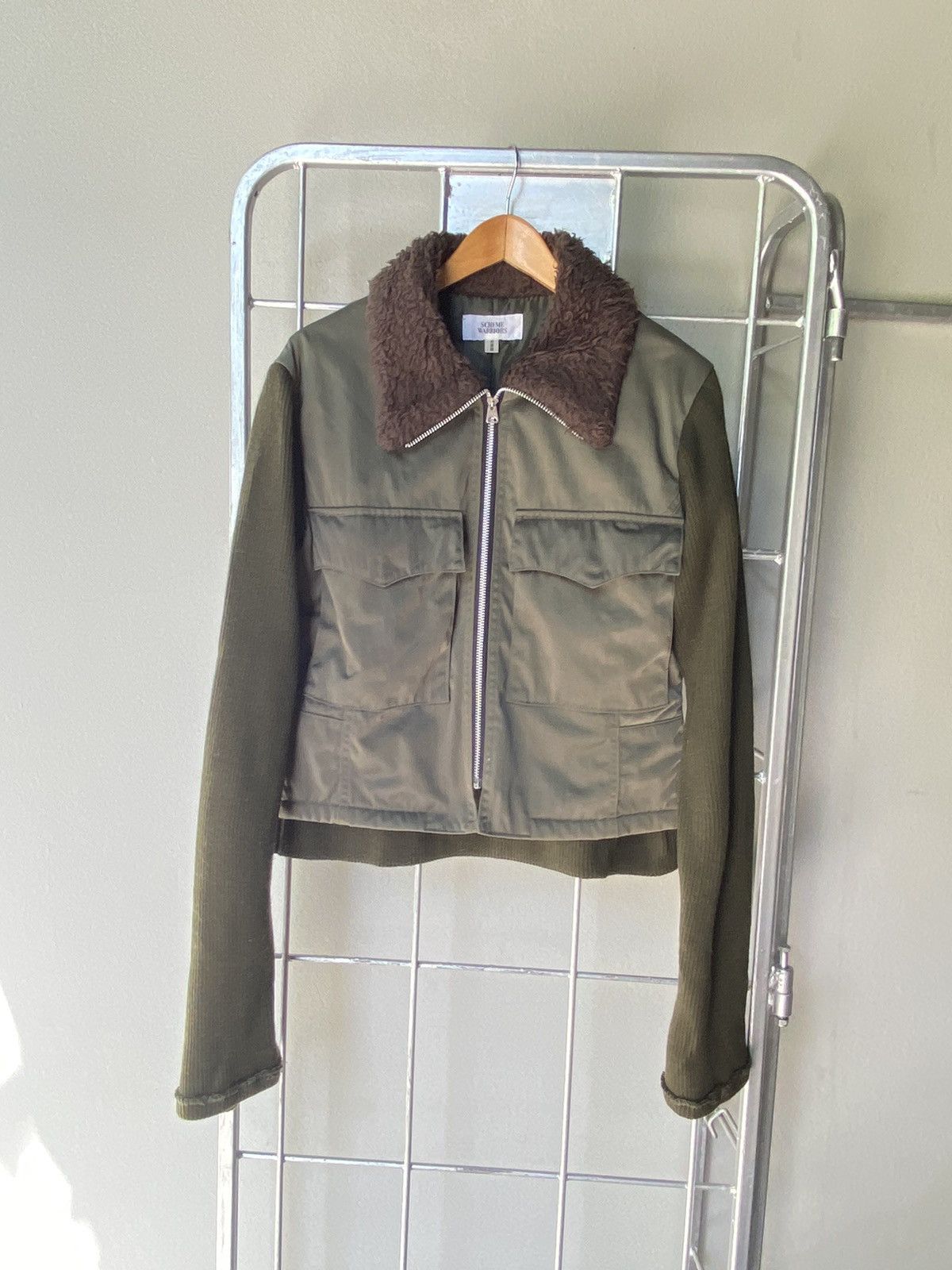 Japanese Brand SCHEME WARRIORS Jacket with Shearling Collar Size S / US 4 / IT 40 - 12 Thumbnail