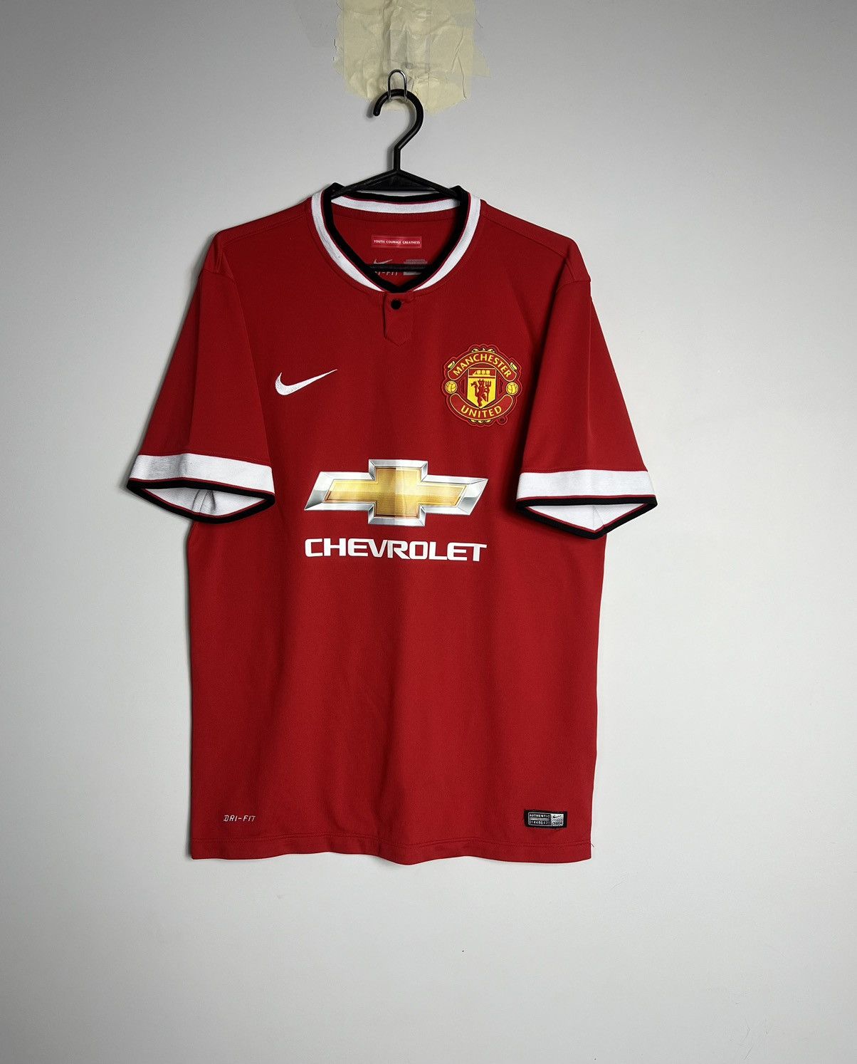 Puma Nike Manchester United 2014 Blind 17 Player Soccer Jersey Size US M / EU 48-50 / 2 - 2 Thumbnail