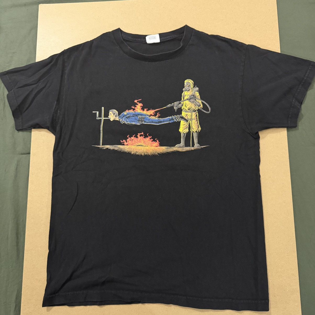 Fuck The Population FTP Pig Roast T Size US M / EU 48-50 / 2 - 1 Thumbnail