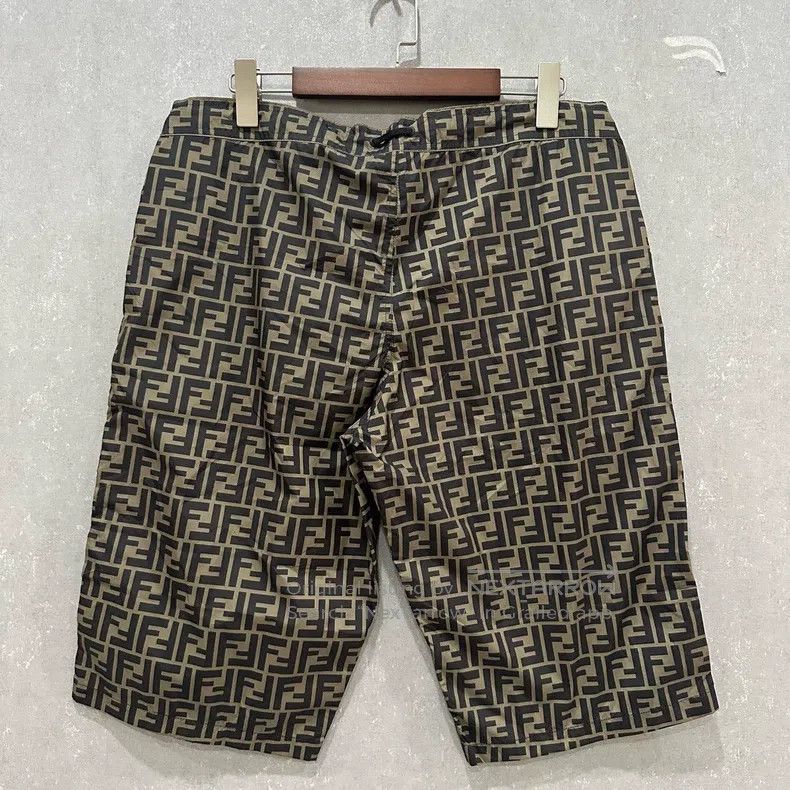 Fendi Fendi Indonesian dragon drawstring shorts Size US 34 / EU 50 - 2 Thumbnail