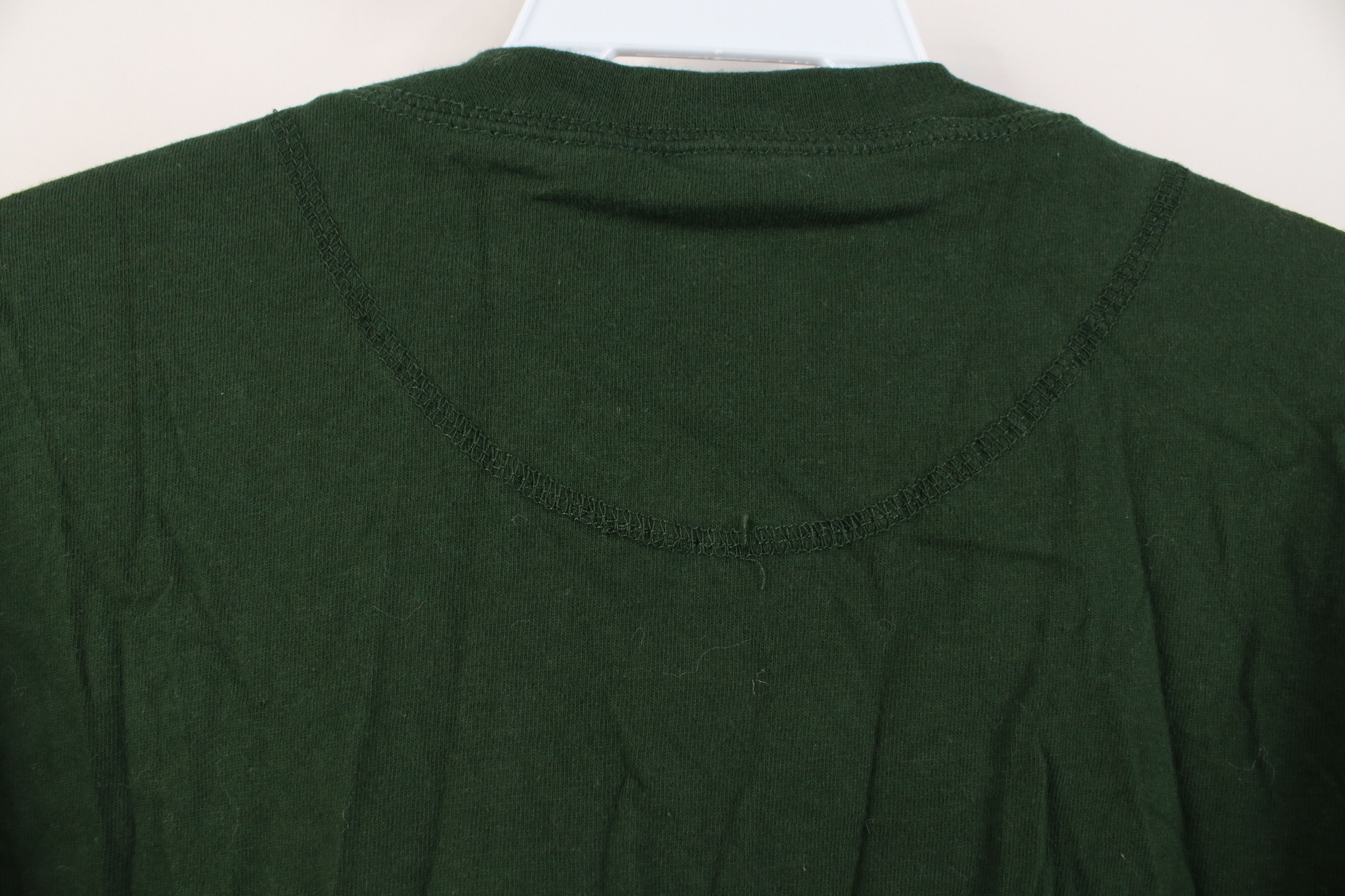 Vintage Vintage 90s Streetwear Long Sleeve Henley T-Shirt Green Size US XL / EU 56 / 4 - 10 Thumbnail