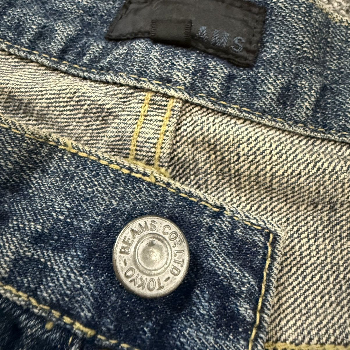 Beams Plus 🔥🇯🇵 Vintage 90s Japanese Distressed Beams Denim Size US 31 - 11 Thumbnail