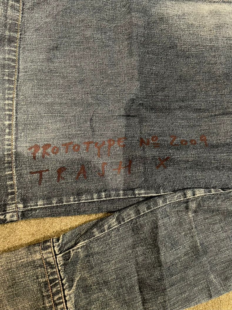 Walter Van Beirendonck walter van beirendonck Denim, cotton, canvas, white workma Size US L / EU 52-54 / 3 - 2 Thumbnail