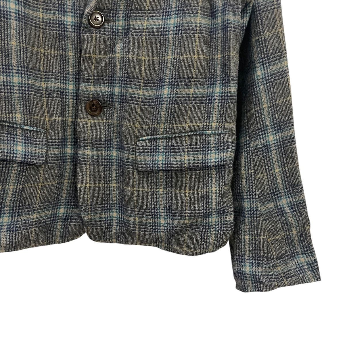 45rpm Vintage 45rpm Checkered Coat Jacket Size M / US 6-8 / IT 42-44 - 4 Thumbnail