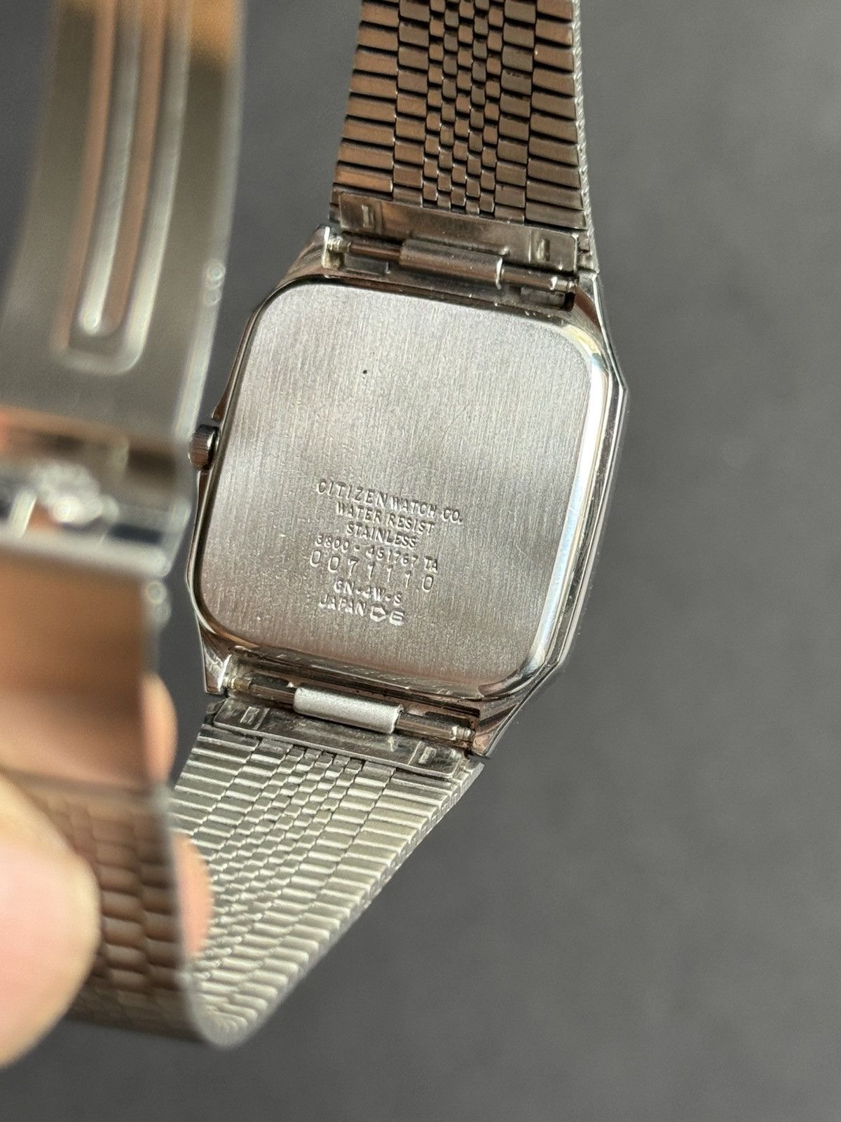 Citizen Vintage 80s Citizen TV Shape Watch Size ONE SIZE - 6 Thumbnail