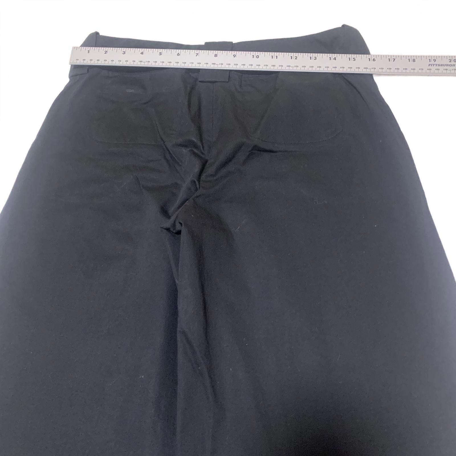 Lauren Ralph Lauren Lauren Ralph Lauren Women's 6P Black Wide Leg Gaucho Pants Size 28" / US 6 / IT 42 - 7 Thumbnail