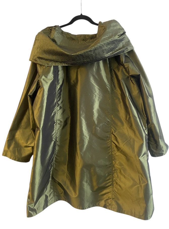 Designer Dennis Basso Green/Yellow Jacket Size 3XL / US 20-22 - 2 Thumbnail