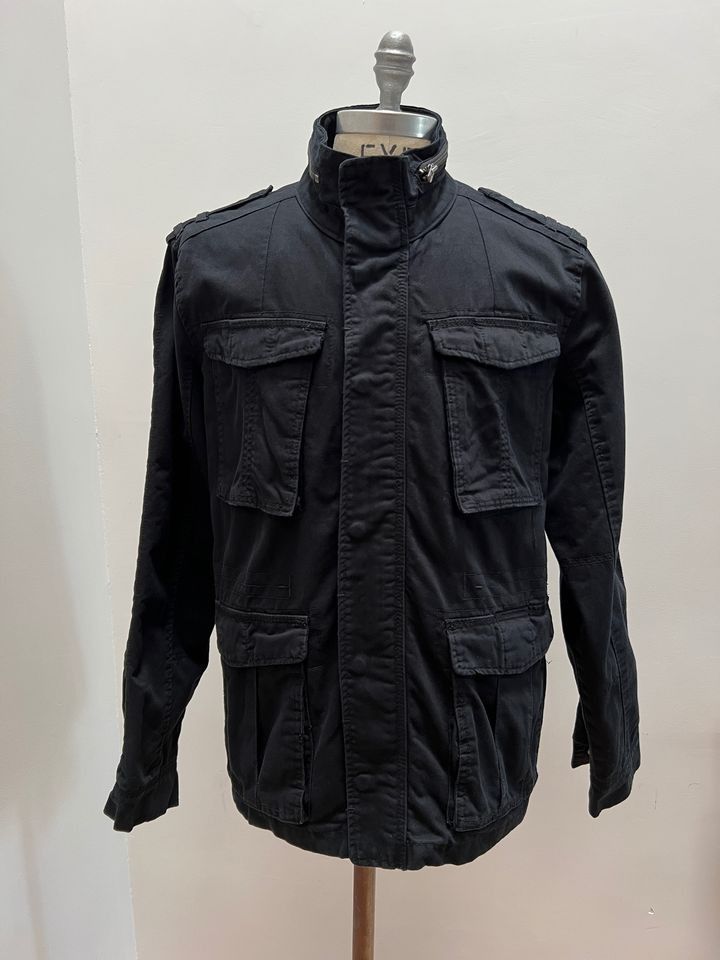 Mens military jacket h&m best sale