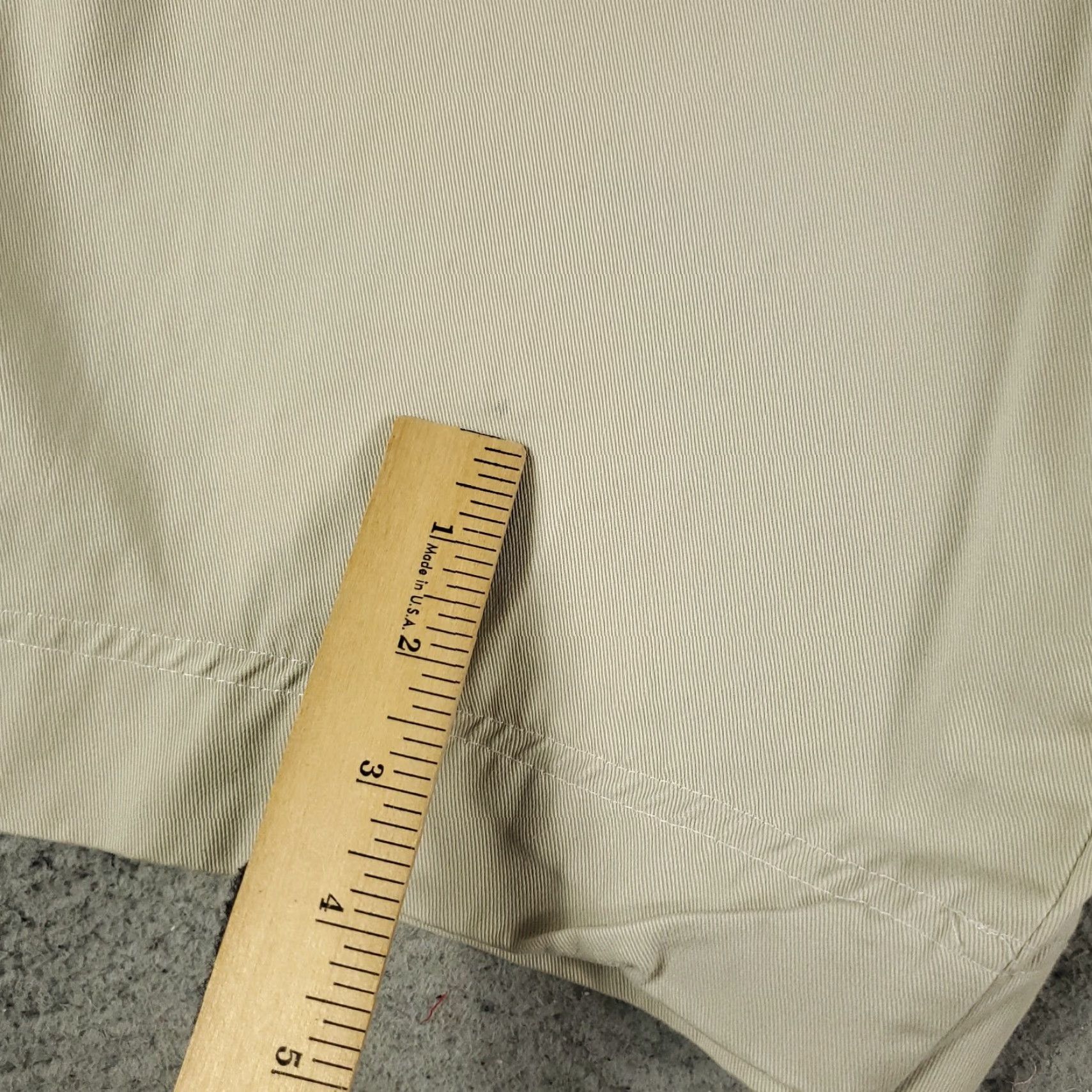 Ralph Lauren Ralph Lauren Shorts Mens Size 42 Beige Casual Pleated Slash Pockets Chino * Size US 42 / EU 58 - 7 Thumbnail