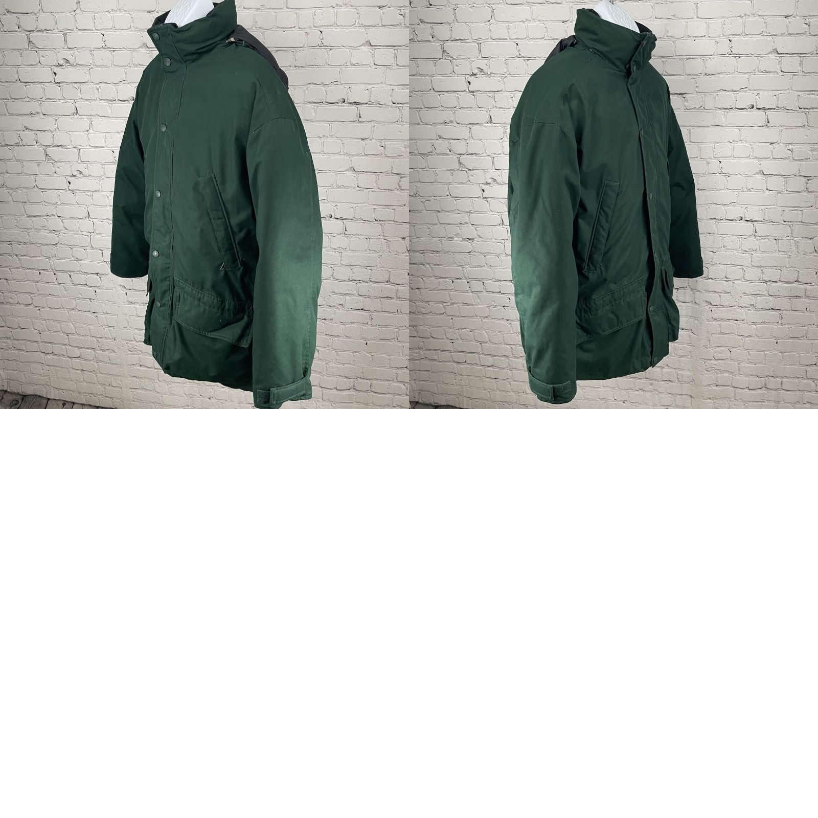 Eddie Bauer Eddie Bauer Coat Mens M Green Down Filled Removable Hood Zip Puffer Jacket Regular Size Medium Size US M / EU 48-50 / 2 - 10 Thumbnail