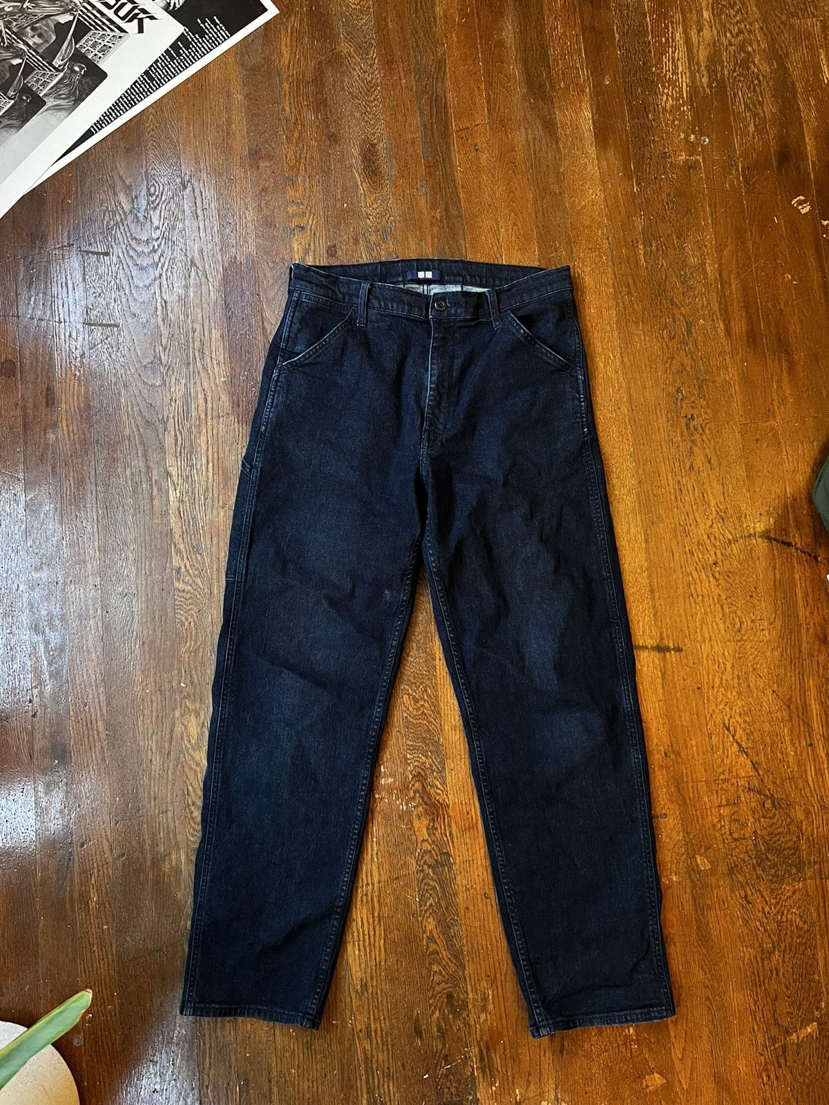 Uniqlo Uniqlo Denim Work Pants Size US 34 / EU 50 - 1 Thumbnail