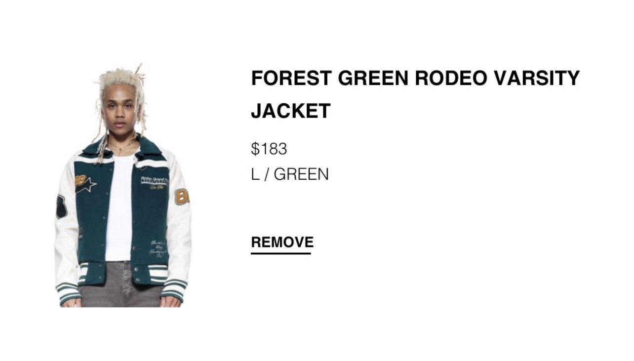 Jaded London Jaded london rodeo varsity jacket Size US M / EU 48-50 / 2 - 4 Thumbnail