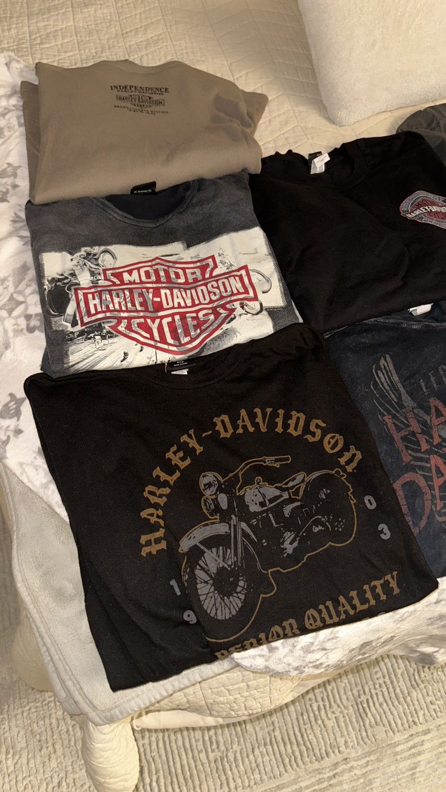 Harley Davidson Harley-Davidson Shirt Bundle – 7 Pieces (L & XL) Size US XL / EU 56 / 4 - 4 Thumbnail