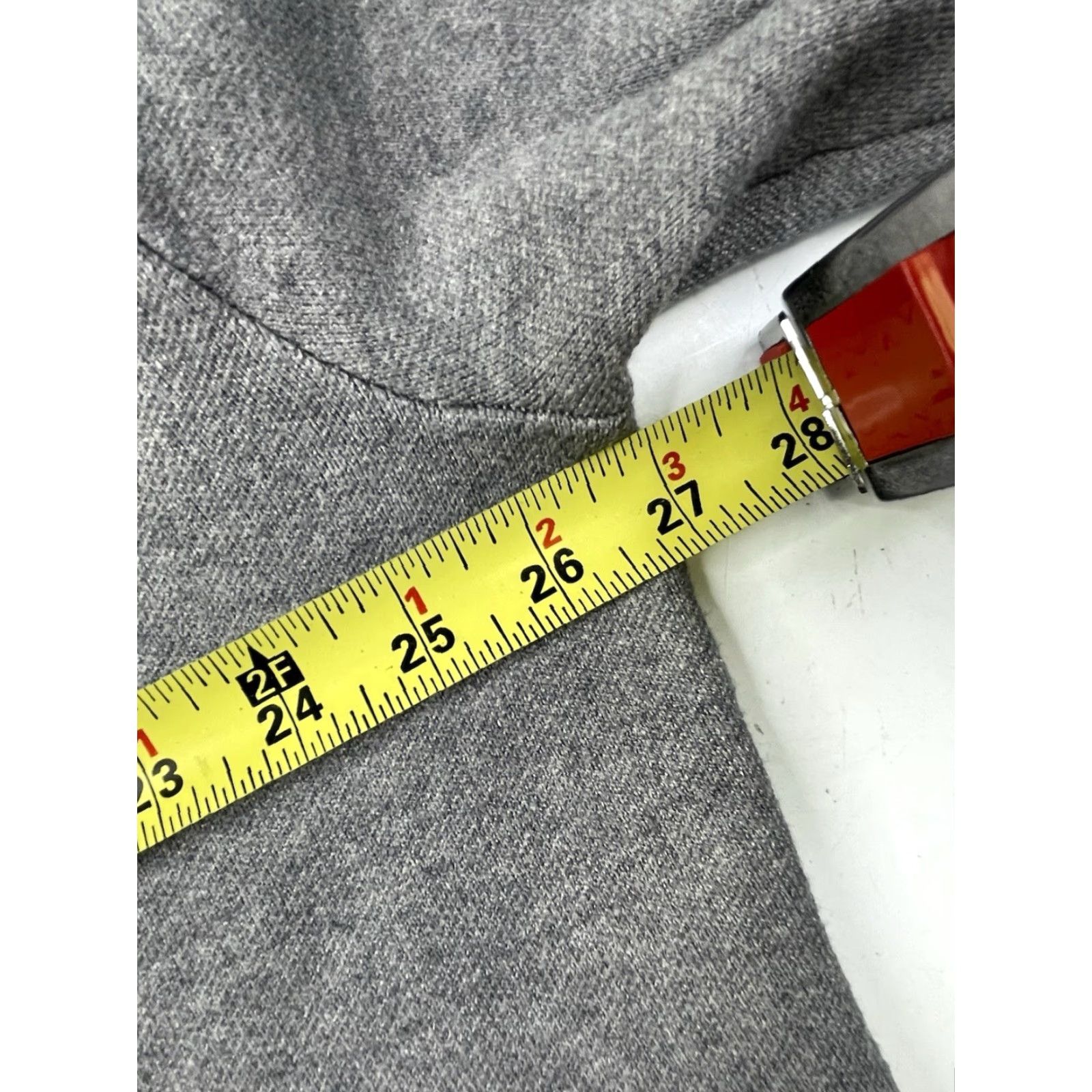 Quince Quince Women Mock Neck Knit Stitch Pullover Heather Grey Top XL Size XL / US 12-14 / IT 48-50 - 6 Thumbnail