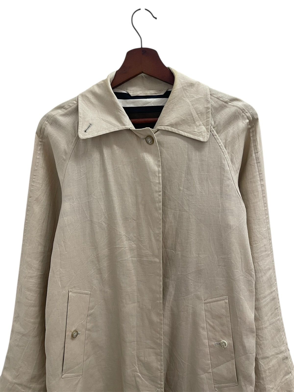 Mackintosh Mackintosh Baggy Linen Coat Jacket Size US S / EU 44-46 / 1 - 3 Thumbnail