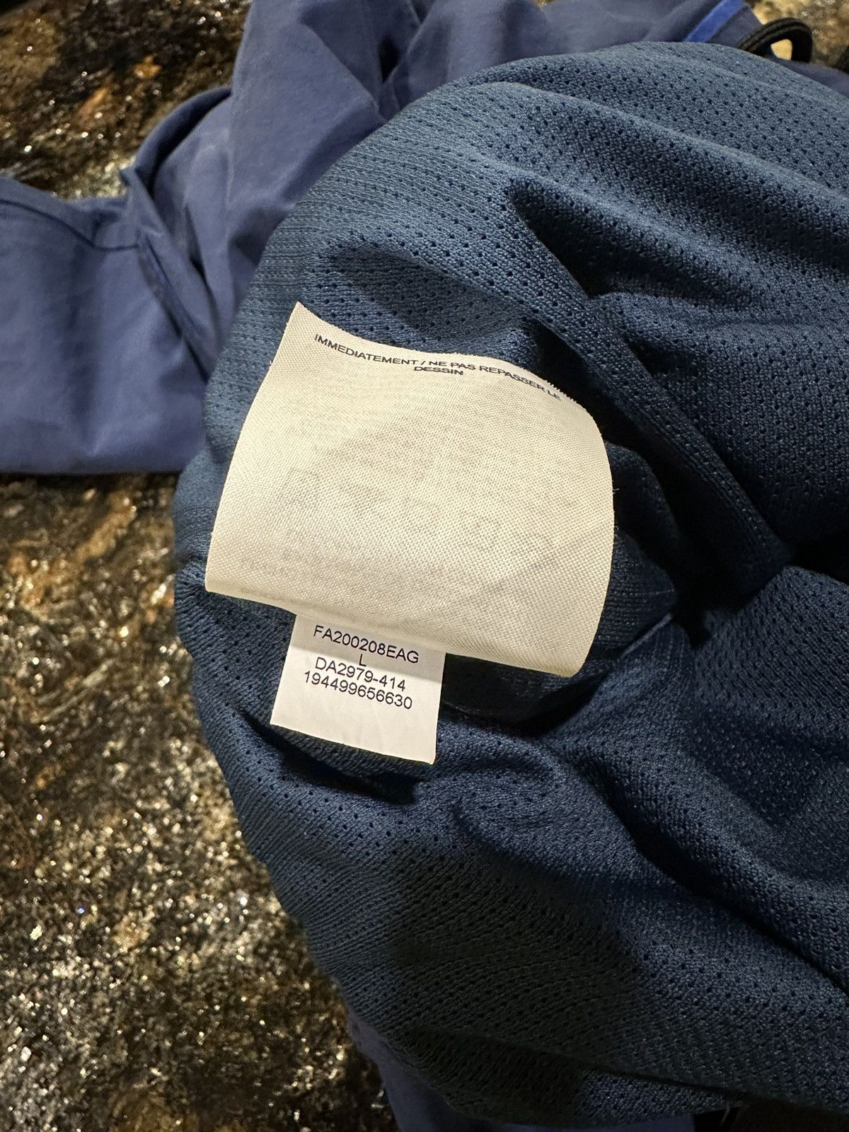 Fragment Design × Jordan Brand Jordan Brand x Fragment Design Woven Nylon Navy/Blue Pants Size US 34 / EU 50 - 13 Thumbnail