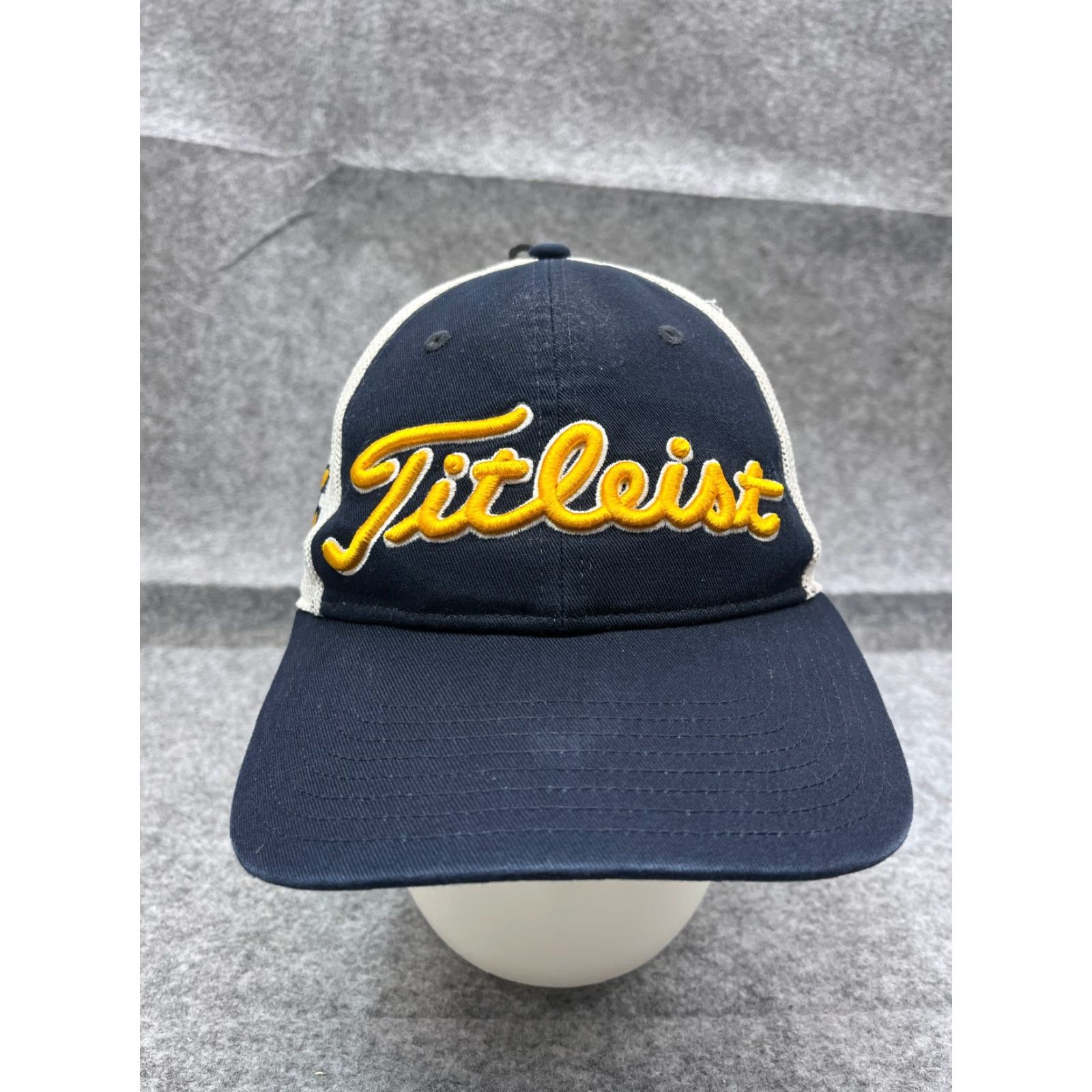 Titleist Titleist Trucker Hat Adult One Size Blue Yellow Cotton Polyester Logo Sports Adjustable Size ONE SIZE - 2 Thumbnail