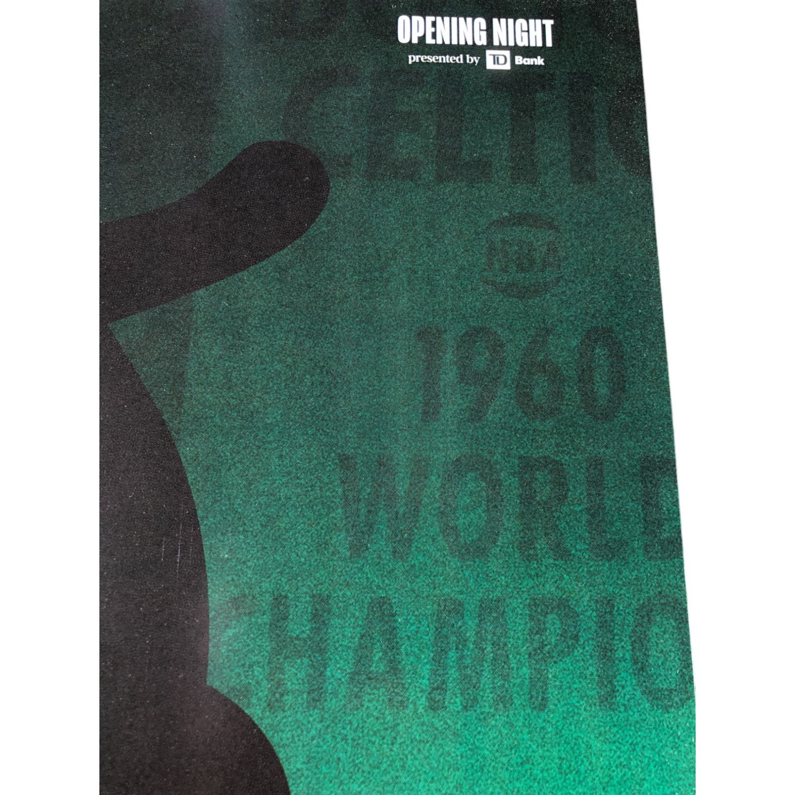 NBA Boston Celtics v New York Knicks 10/22/24 BannerNight Poster Size ONE SIZE - 3 Thumbnail
