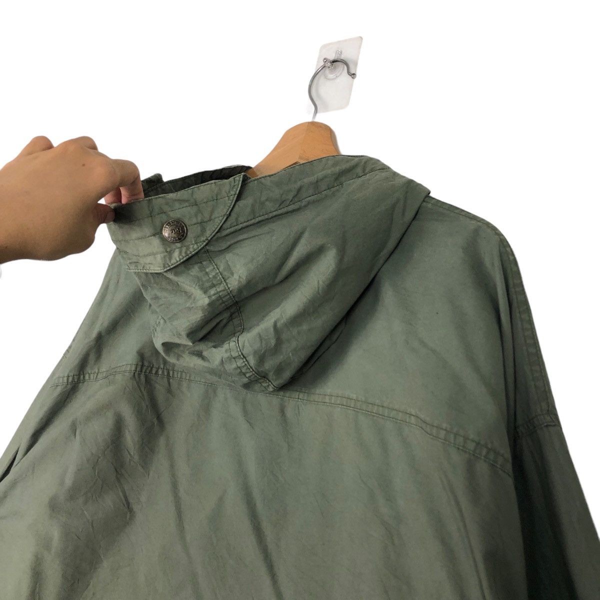 Japanese Brand 🔥Vtg Chore Duck Canvas Pull Over Bass Japan Made Size US XL / EU 56 / 4 - 9 Thumbnail