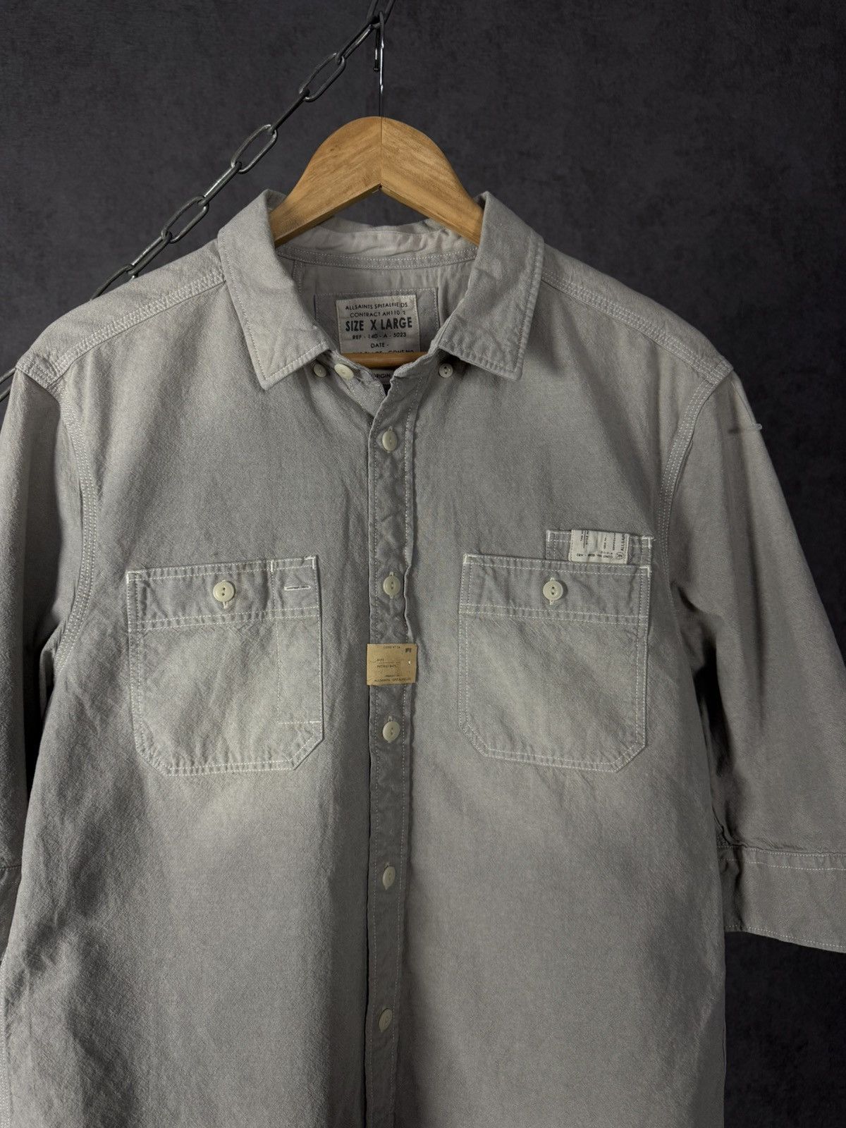 Allsaints Allsaints designer shirt Size US XL / EU 56 / 4 - 3 Thumbnail
