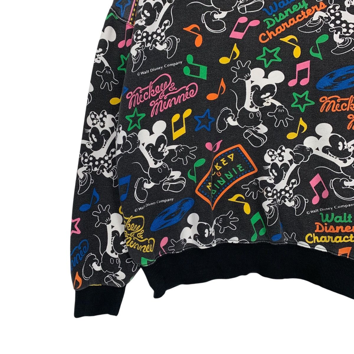 Disney Vintage Walt Disney Mickey & Minnie Fullprint sweatshirt Size US M / EU 48-50 / 2 - 3 Thumbnail