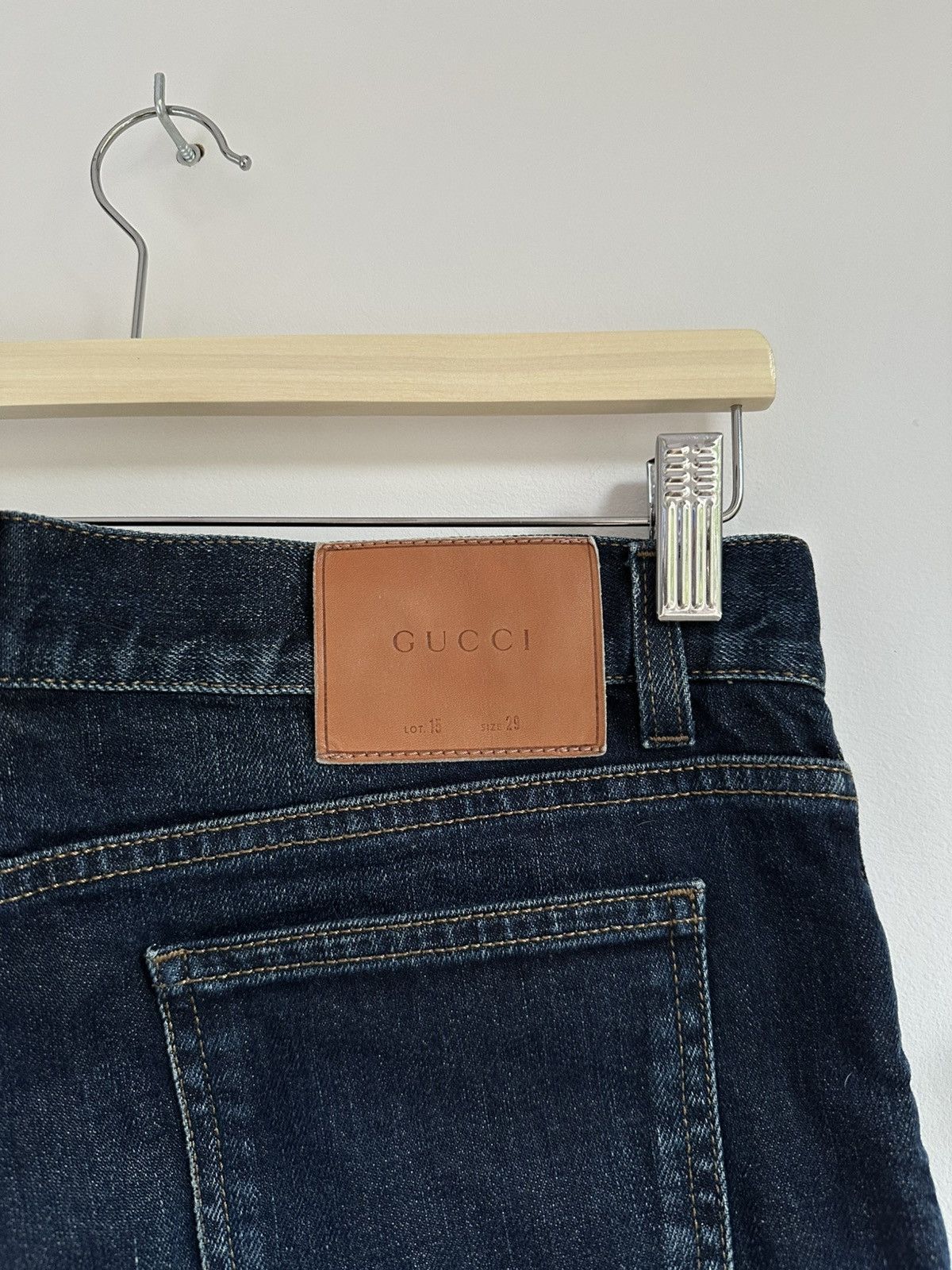 Gucci Gucci straight fit denim jeans Size US 29 - 7 Thumbnail