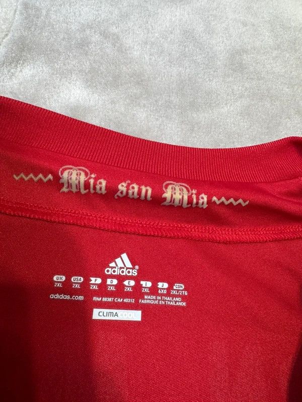 Adidas Adidas Bayern Munich Munchen 2011/12 #7Franck Ribery HomeXXL Size US XXL / EU 58 / 5 - 9 Thumbnail