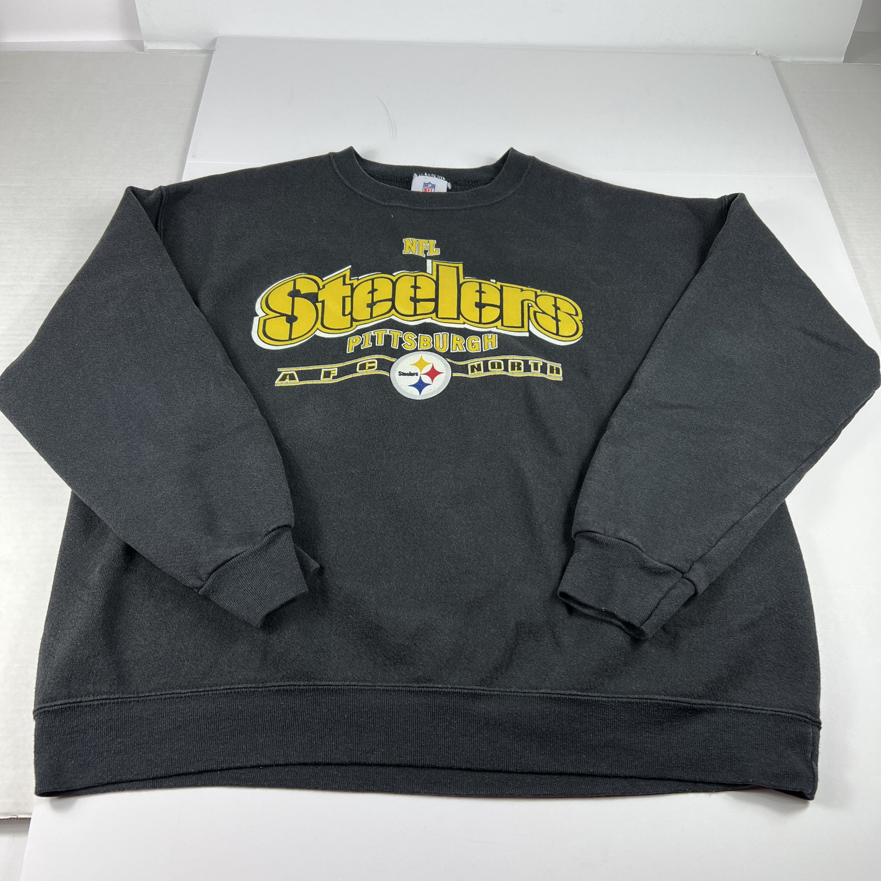 Pittsburgh Steelers Sweatshirt Men XL Adult Crewneck NFL Football