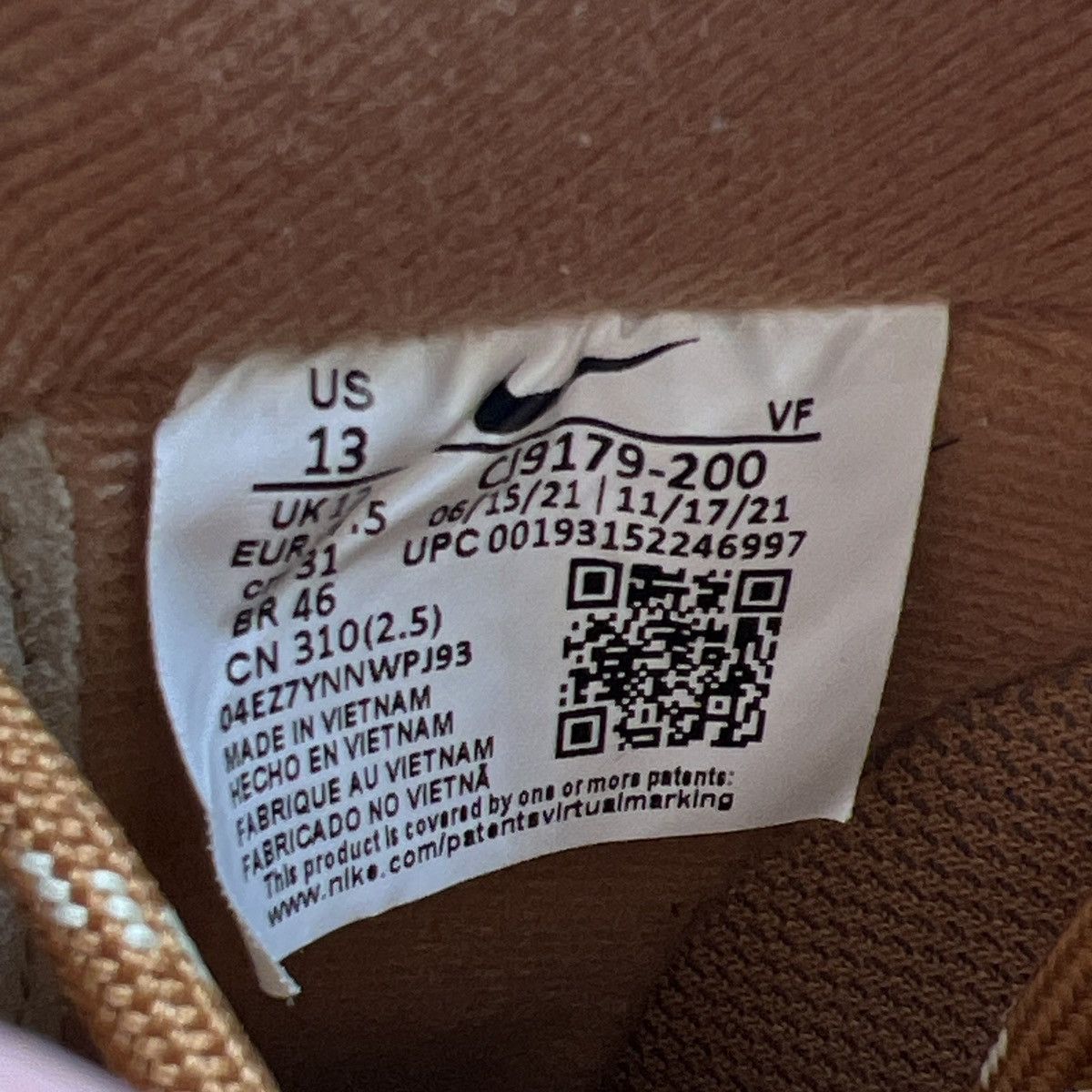 Nike Air Force 1 low flax Size US 13 / EU 46 - 8 Thumbnail