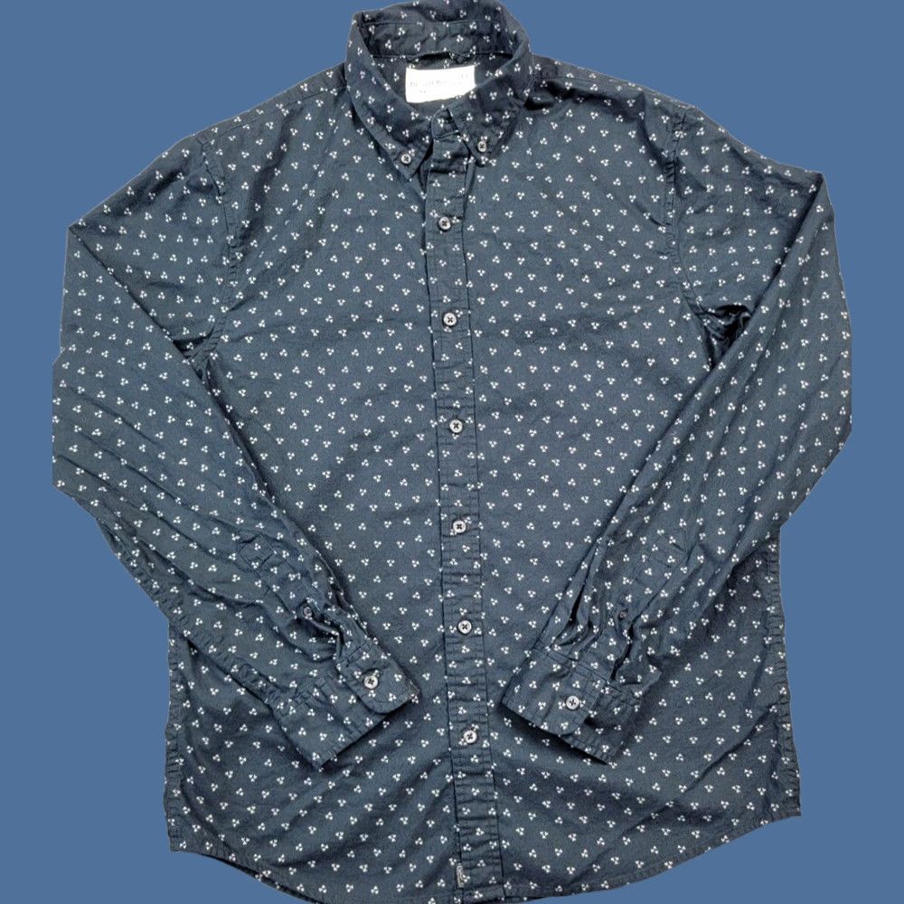 Vintage Denim & Supply Ralph Lauren Shirt Mens Medium Blue Long Sleeve Button Down Size US M / EU 48-50 / 2 - 1 Thumbnail