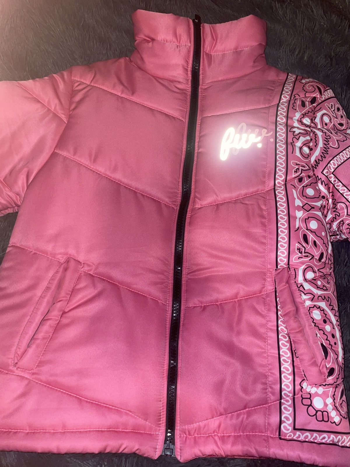 Other Pink Bandanna Jacket Size XS / US 0-2 / IT 36-38 - 1 Thumbnail